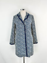 Stella Forrest Blue & Cream Coat - AU12