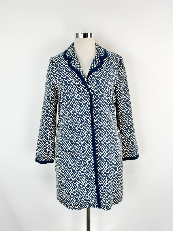 Stella Forrest Blue & Cream Coat - AU12