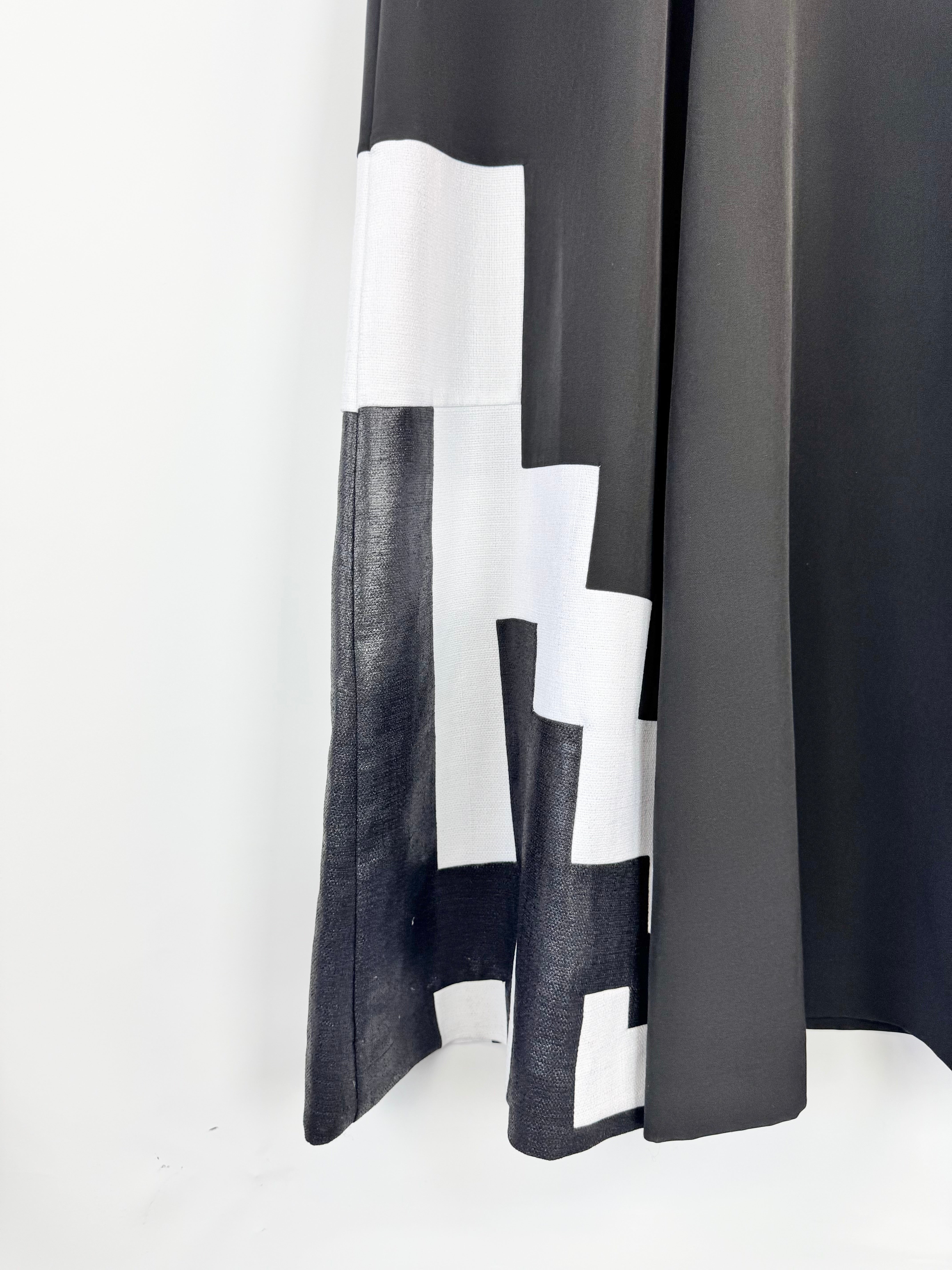 V by Paris Valtadoros Black & White Jumpsuit - AU10