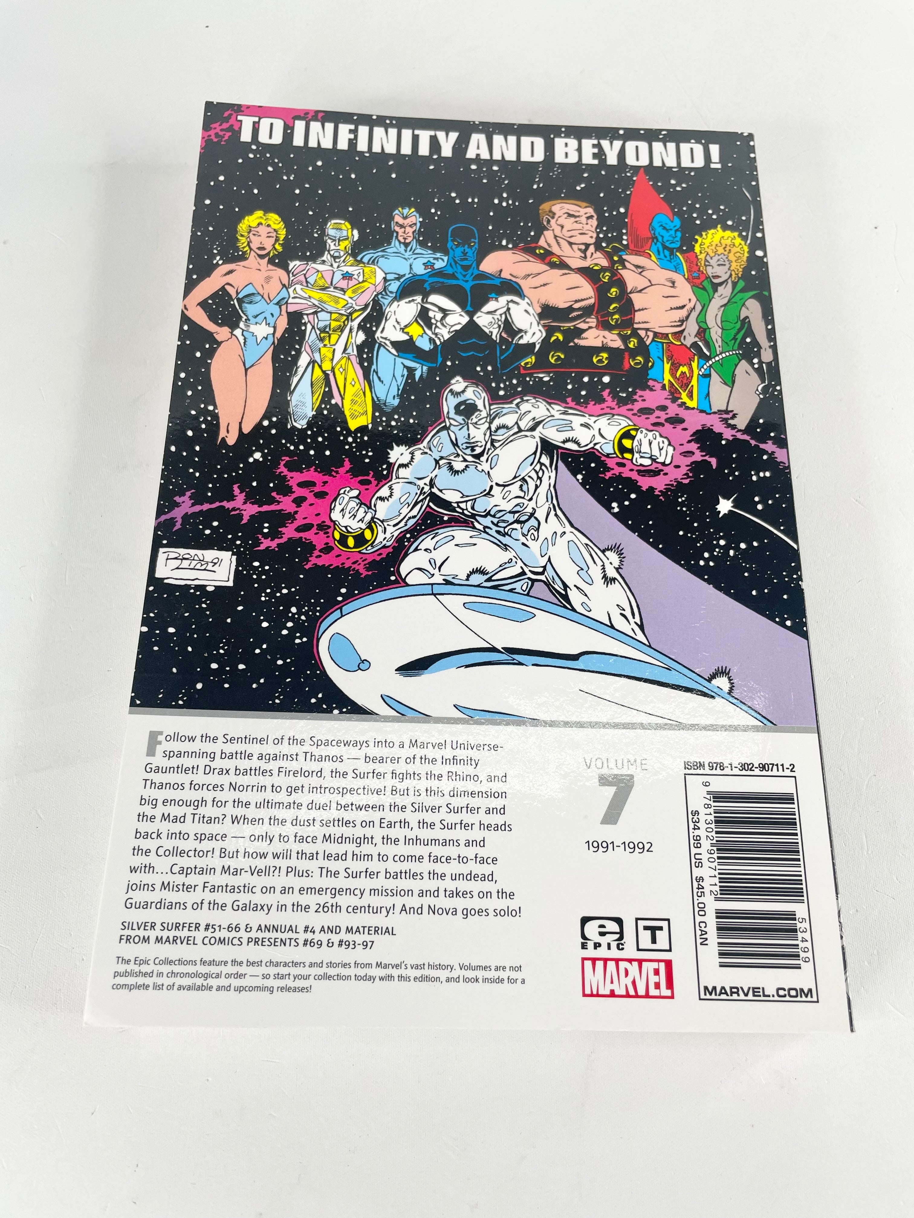 Marvel Epic Collection - The Avengers Judgement Day & Silver Surfer Infinity Gauntlet Comics