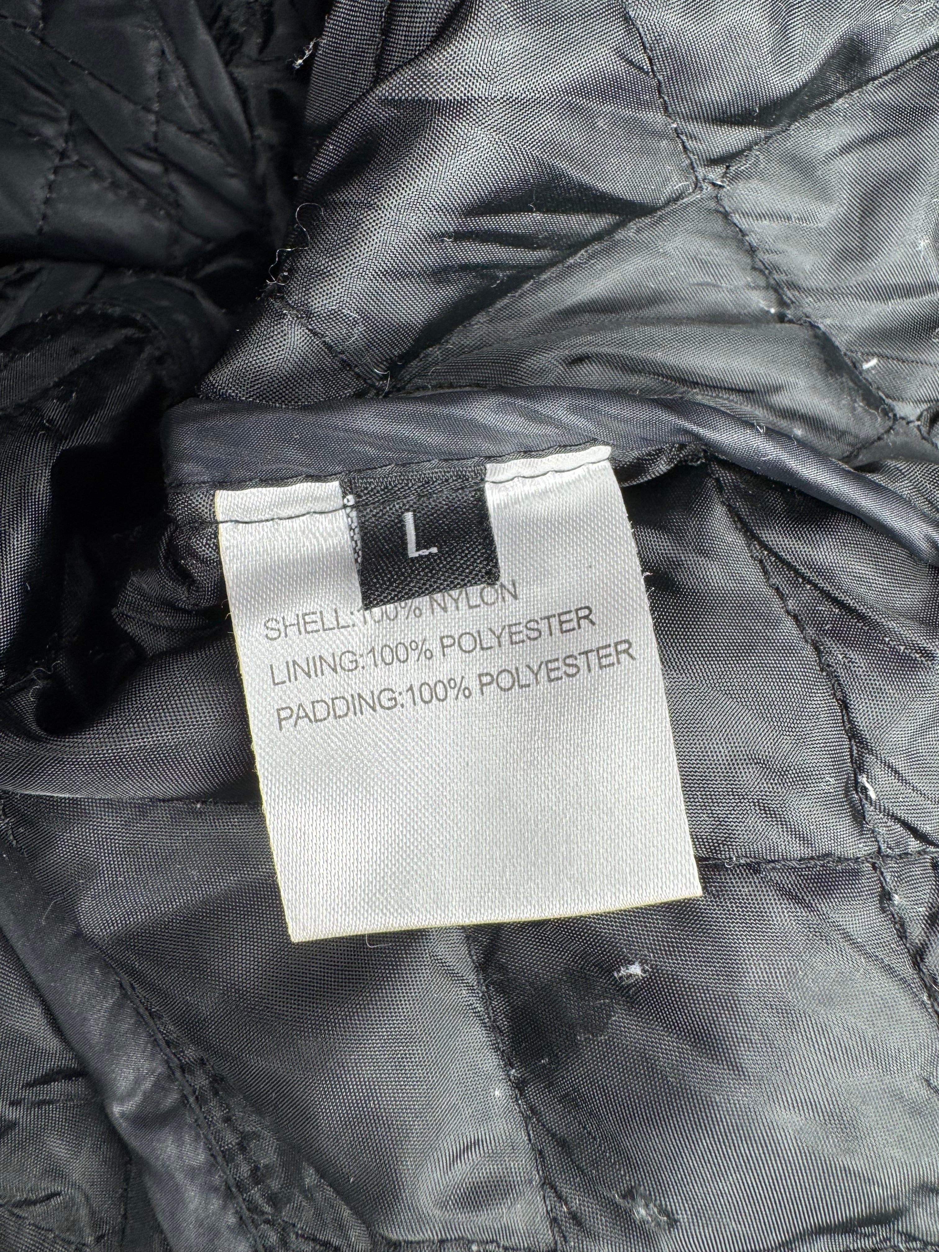 Barbour Black Quilted Belted Jacket - AU12