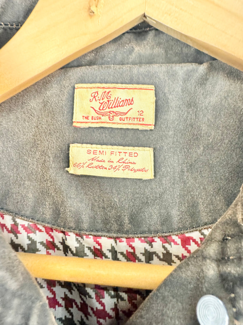 R. M. Williams Brown Semi Fitted Jacket - AU12