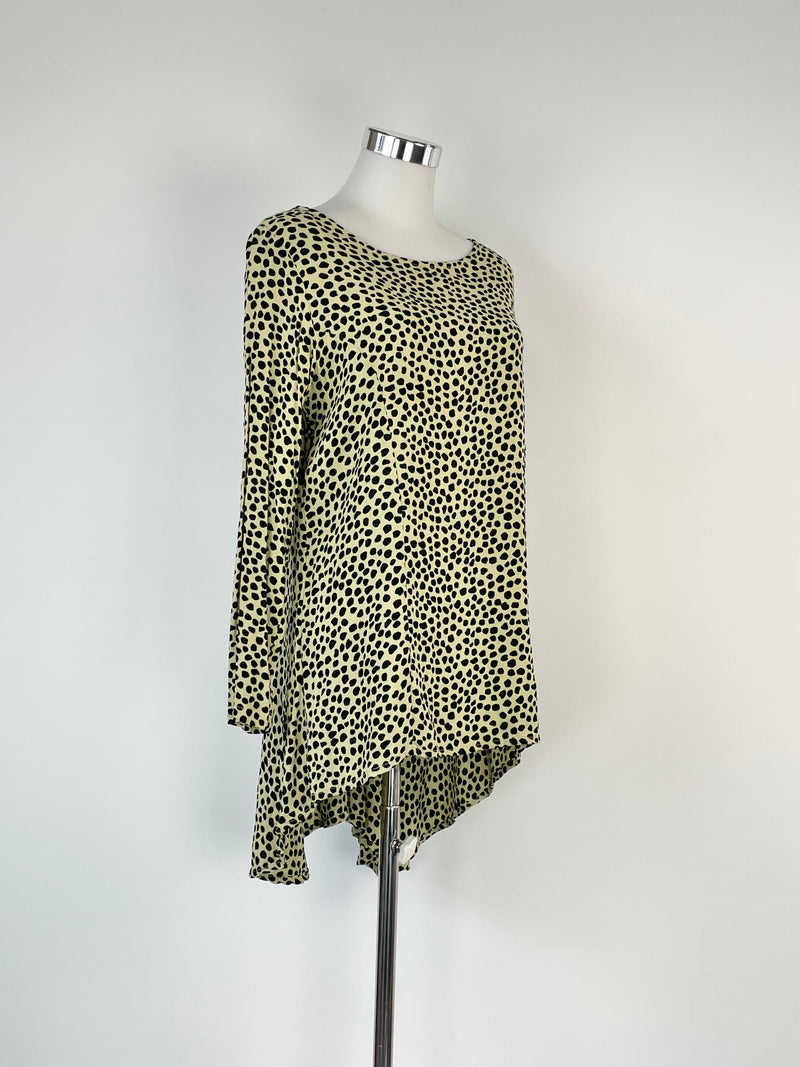 Zulu & Zephyr Animal Print Long Sleeve Top - AU6/8