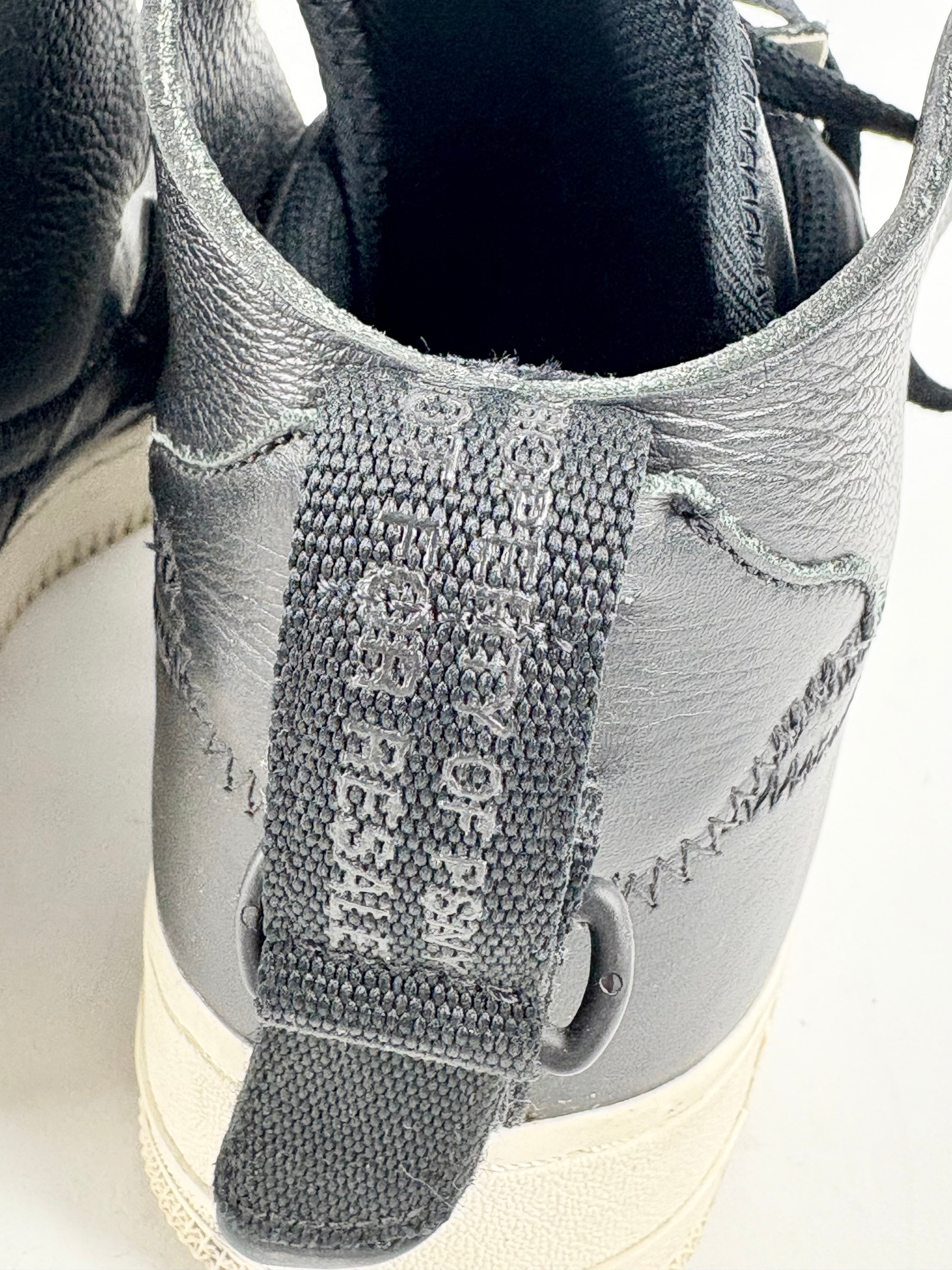 Nike x PSNY Black Air Force 1 High-Top Sneakers - EU45
