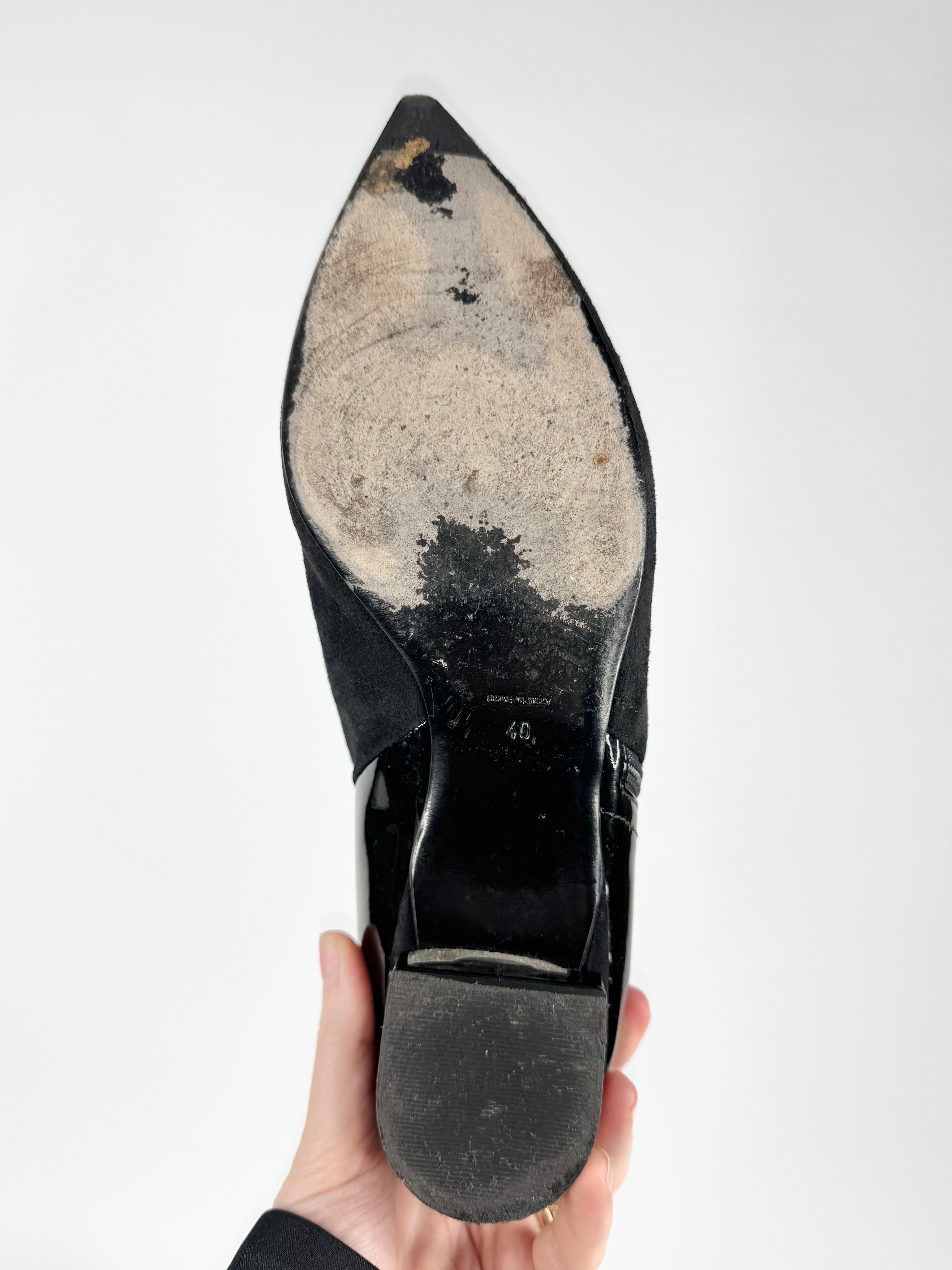 Furla Black 'Musa' Ankle Boot - EU40