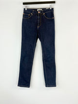 Acne Indigo 'Needle Raw' Skinny-Fit Denim Jeans - W28
