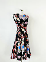 Mary Katrantzou Masson Urdu Paisley-Print Dress - AU10