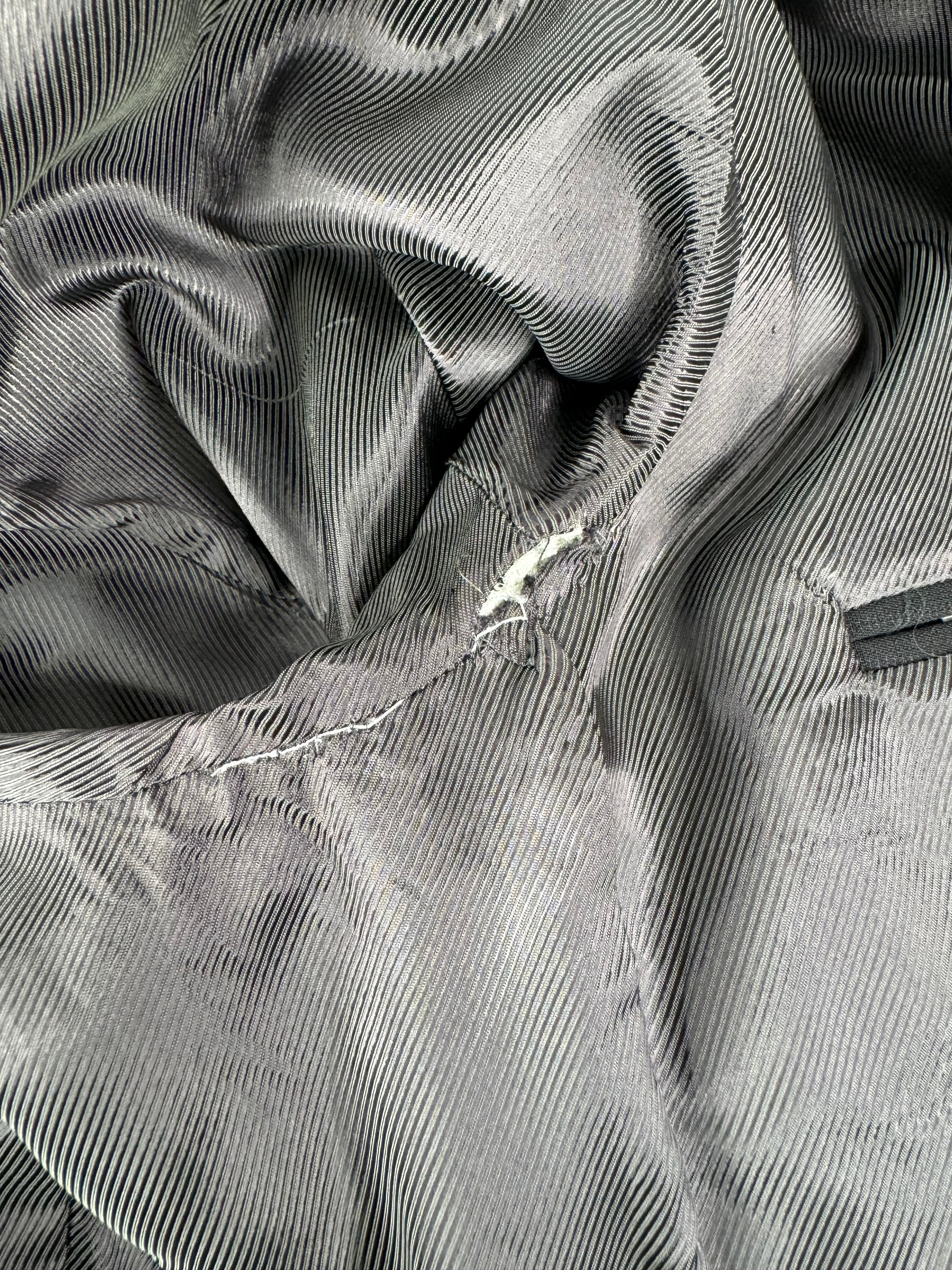 Kenzo Homme Black Pinstriped Suit - 52