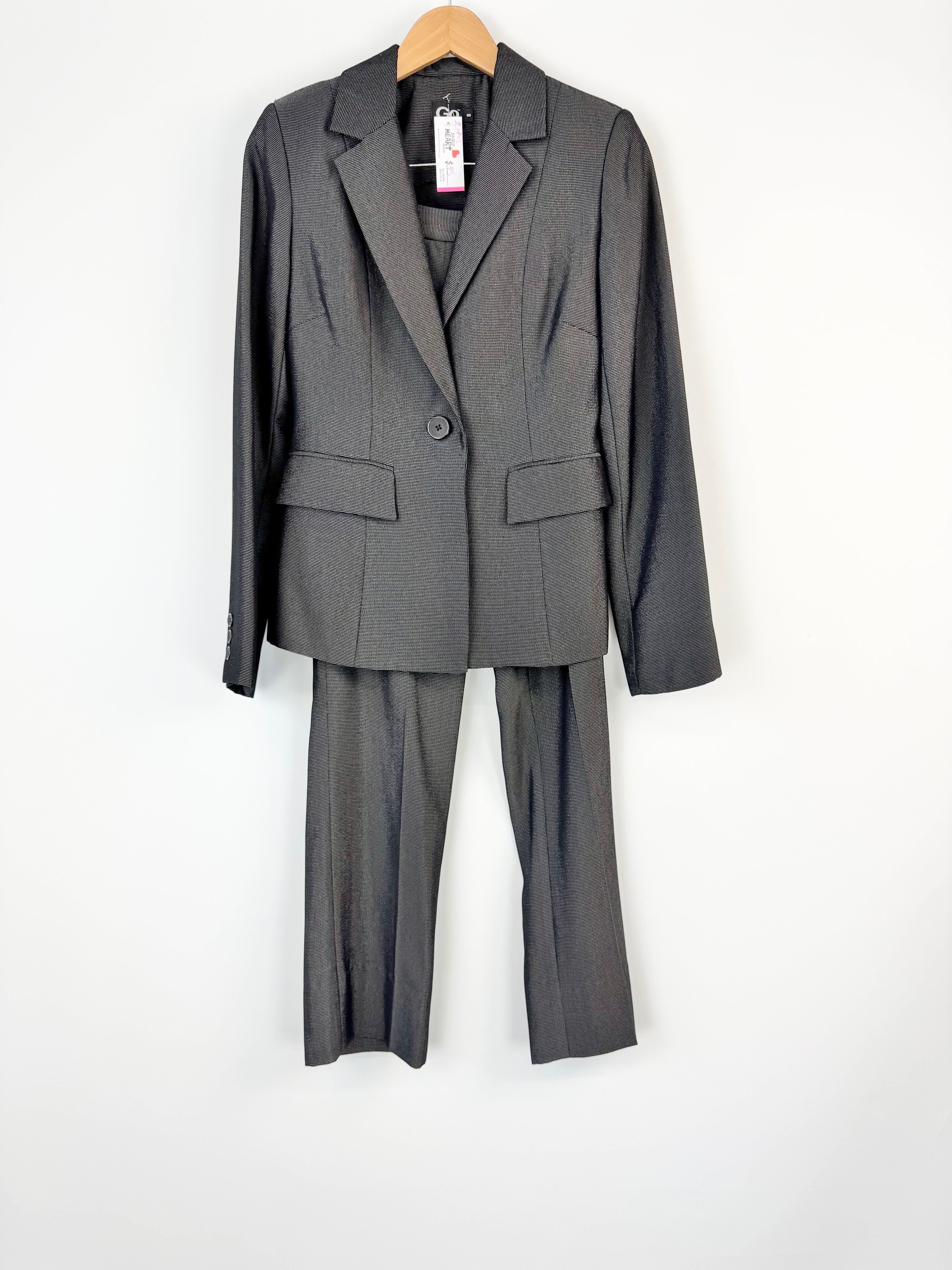 Go Black & White Microdot Suit - AU8