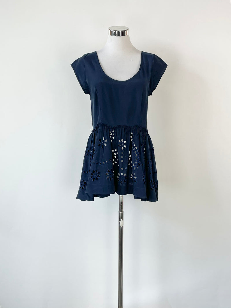 Alice McCall Navy Blue Sleeveless Mini Dress - AU10