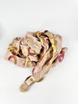 Charlotte Simmonds Dusty Rose Silk & Felt Scarf
