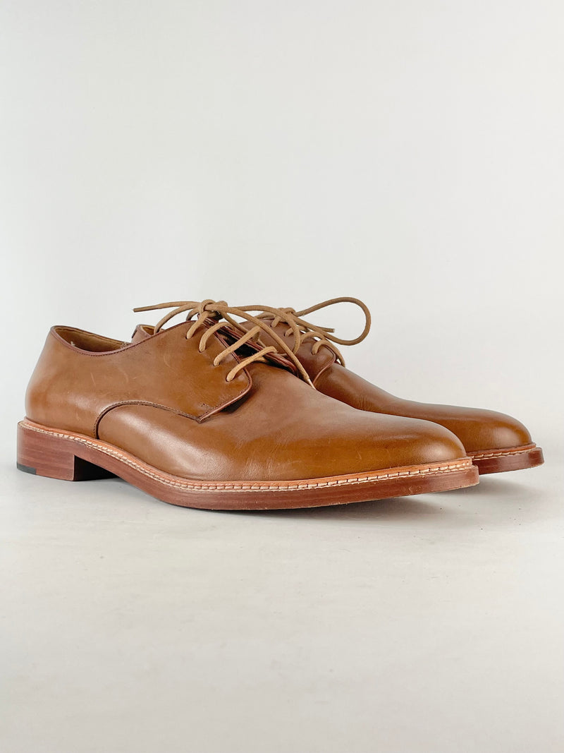 Country Road Tan Leather Lace Ups - EU44