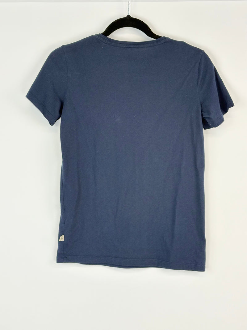 Stella McCartney Kids Navy Blue Applique Top - 14ans
