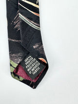 Christian Dior Monsieur Purple & Black Tie