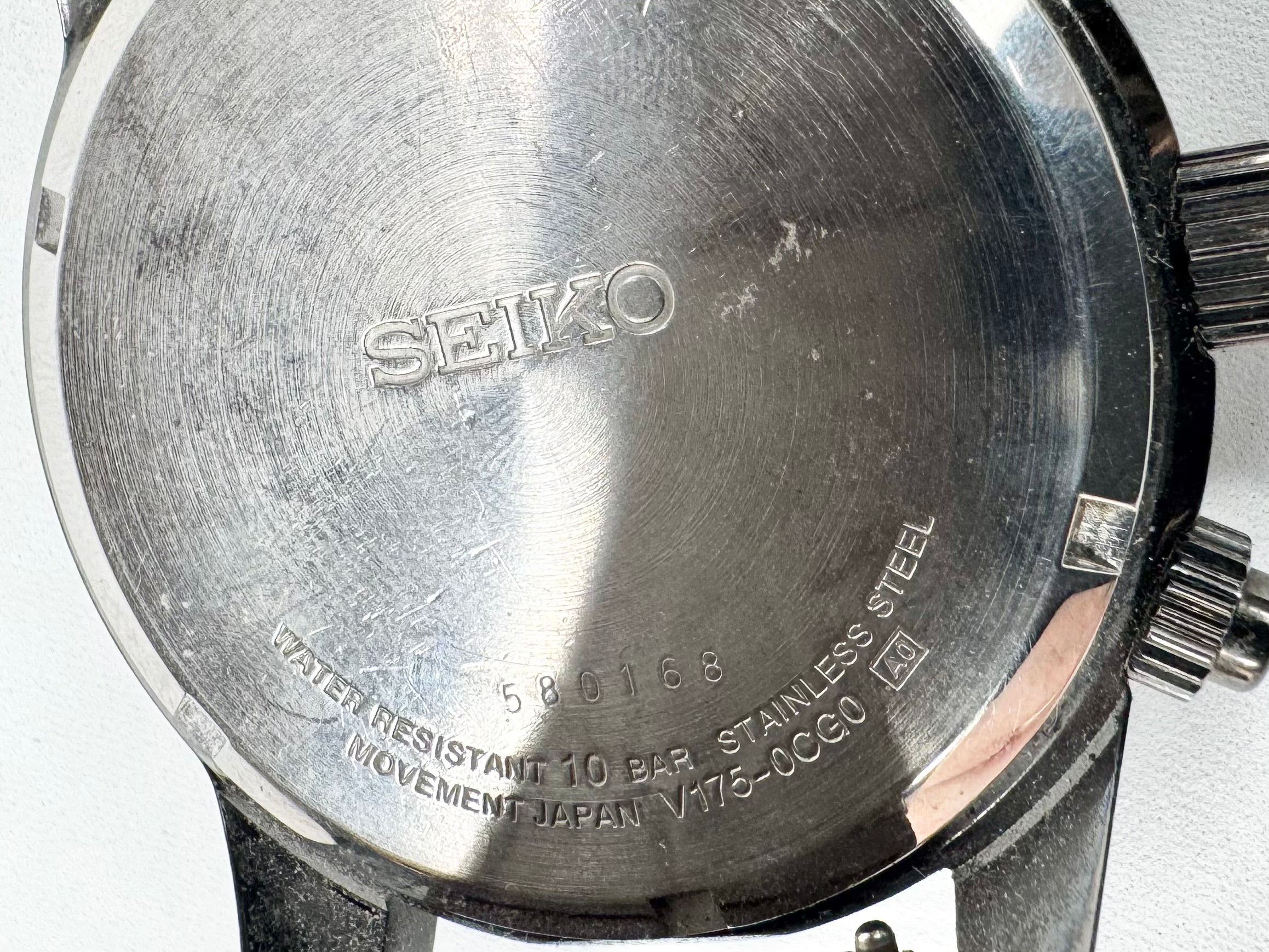 Seiko Core Solar Chronograph Watch