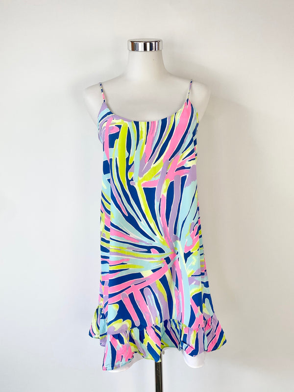 Lilly Pulitzer Colourful Silk Slip Dress - AU8
