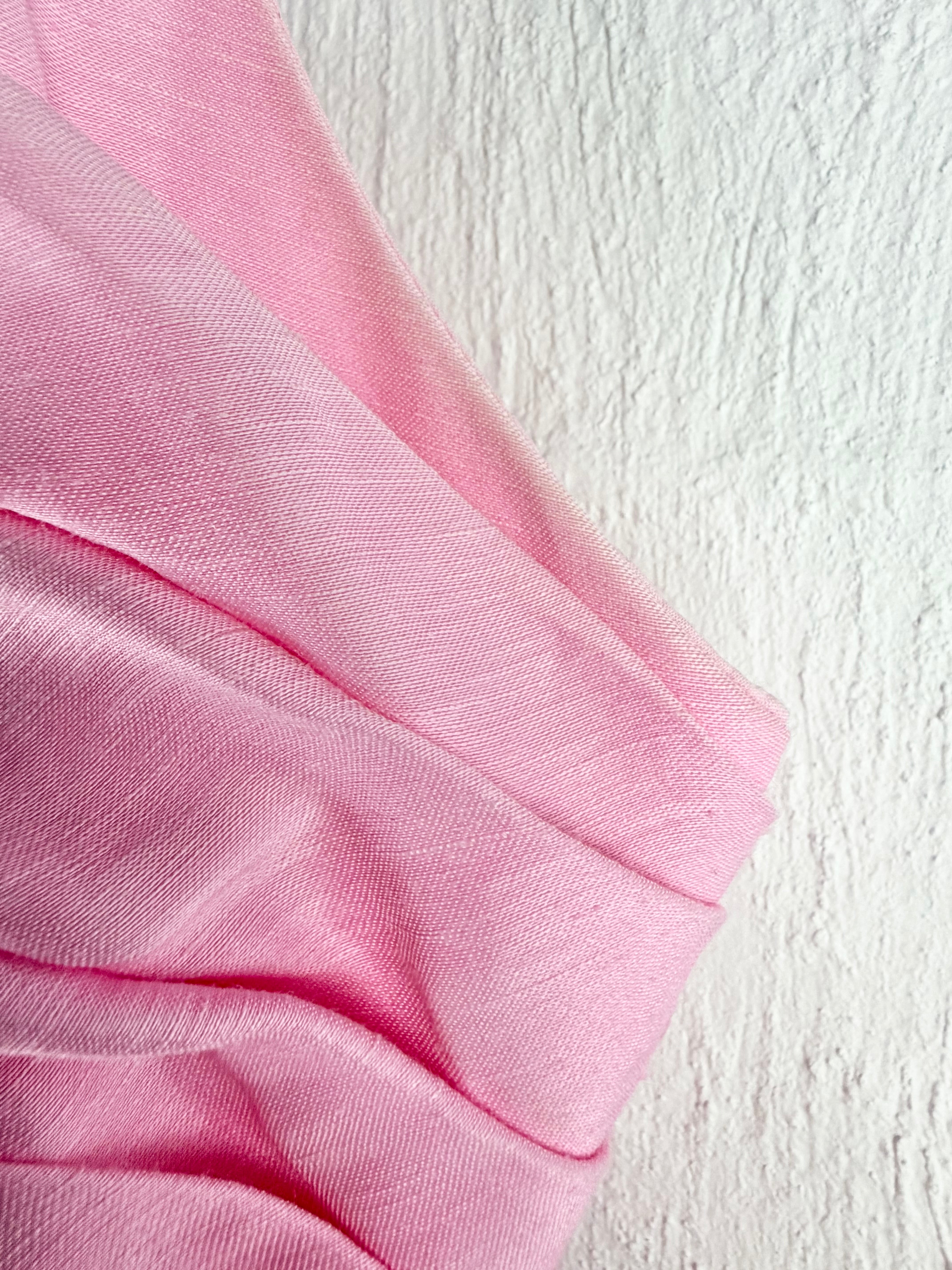 Aje Bubblegum Pink Ruched Midi Sundress - AU14