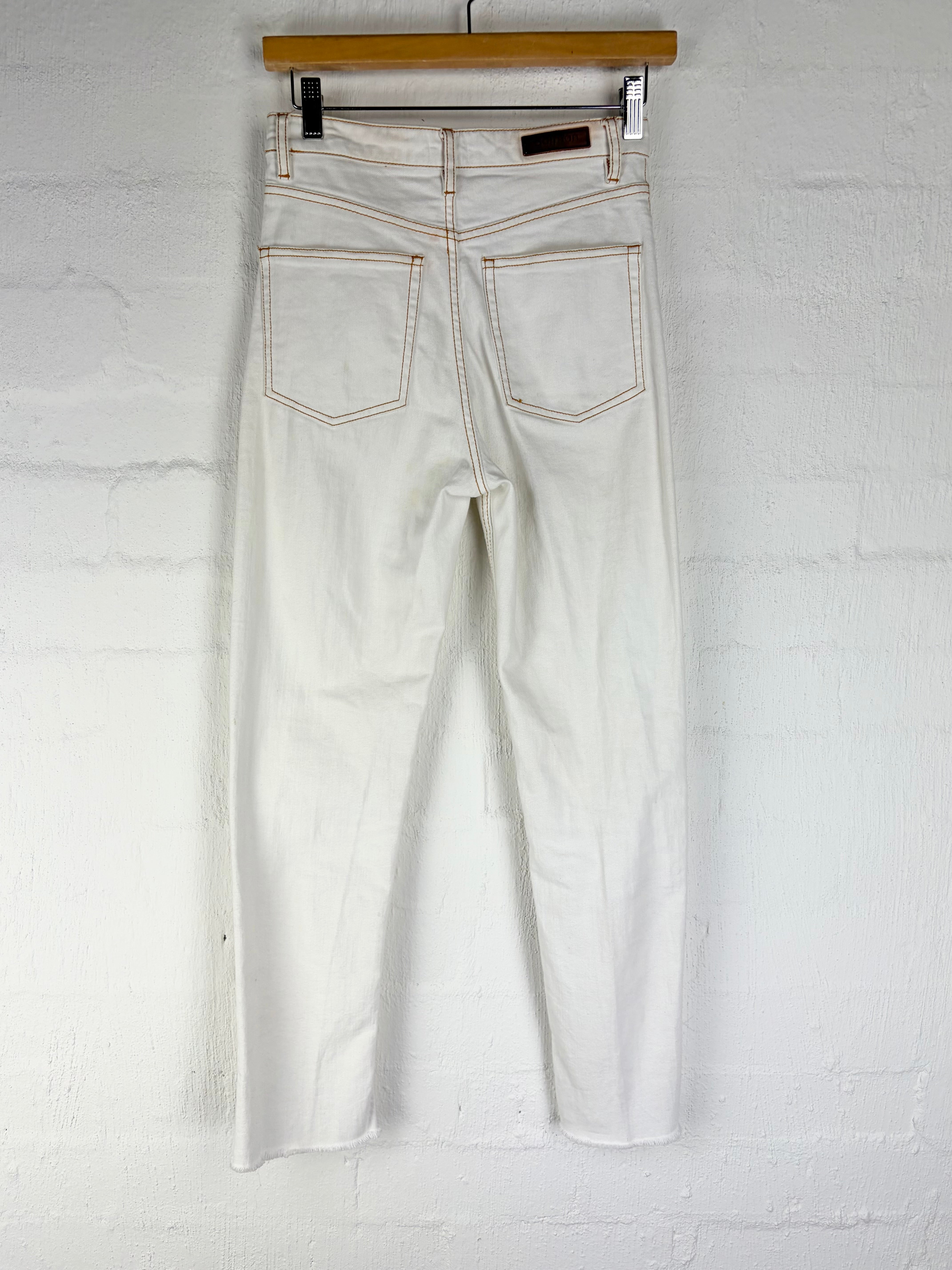 Gorman White Denim Jeans - AU6/8