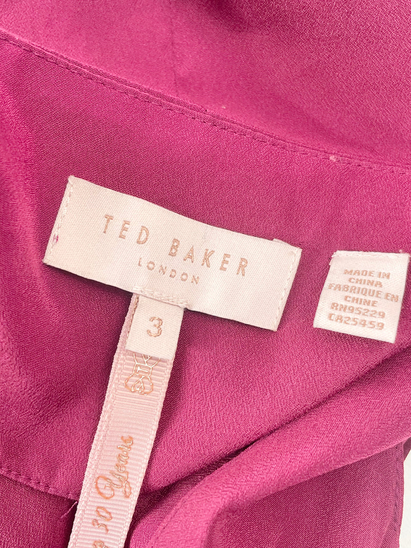 Ted Baker Mulberry Jumpsuit - AU8/10