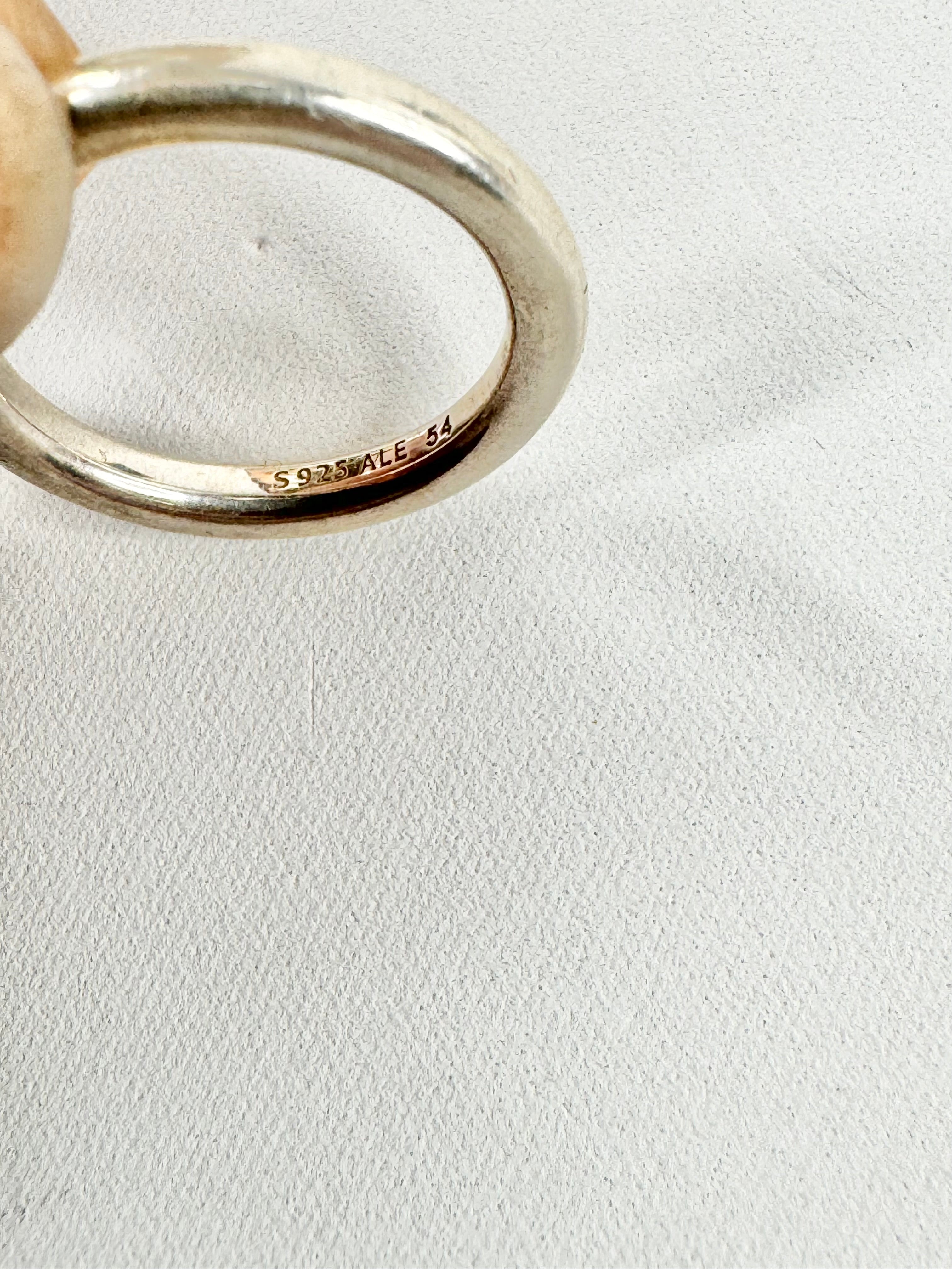 Pandora Silver Three Ring Set