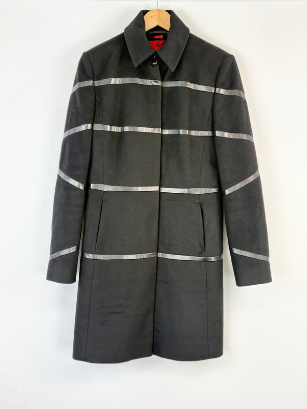 Hugo Boss Black Wool-Blend 'Misette' Coat - AU10