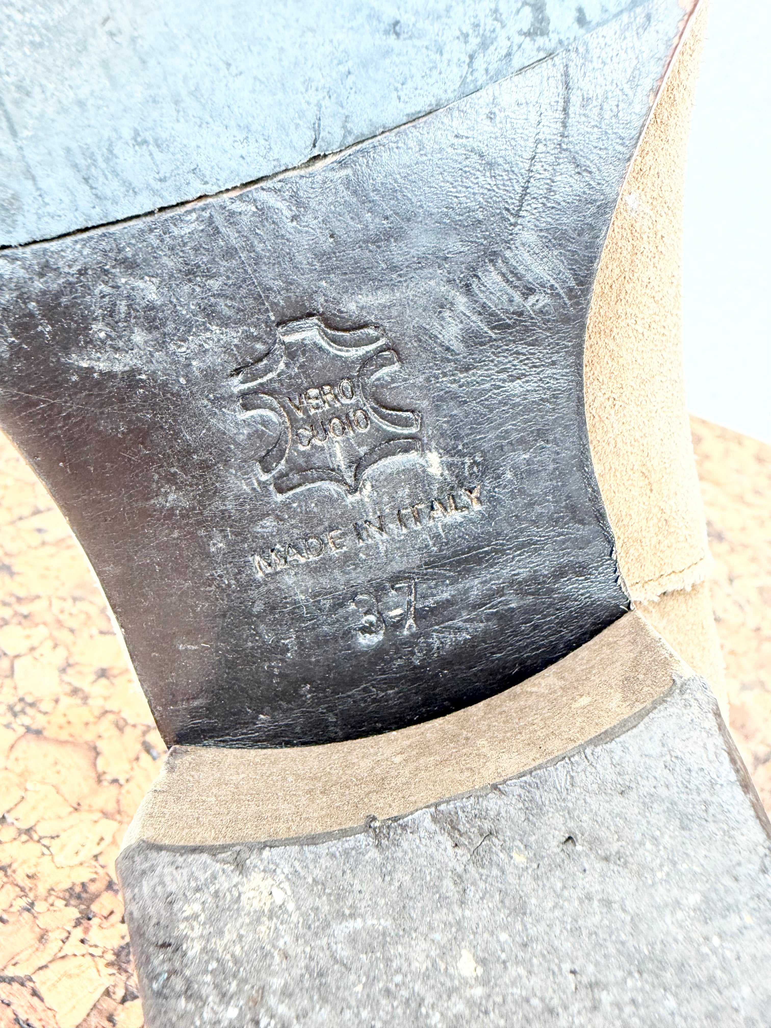 Stefano Stefani 'GANZ-12' Tobacco Suede Boot - EU37