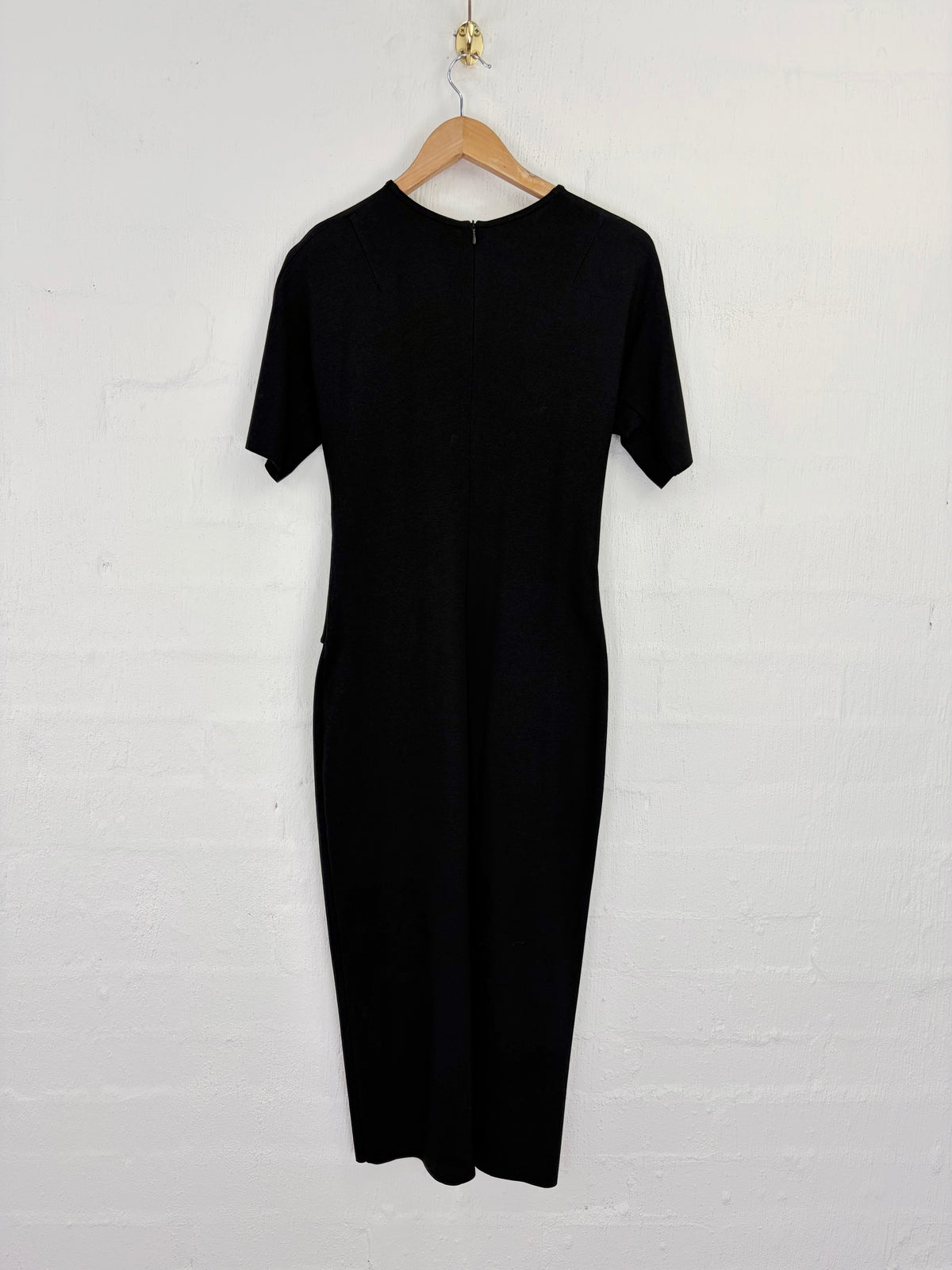 Diida Black Corset Waist Midi Dress - AU8
