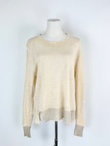 Vic + Bert Pale Orange Knitwear Top - AU8