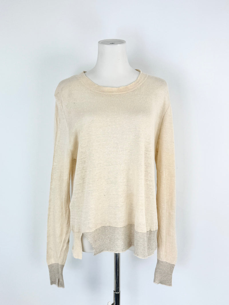 Vic + Bert Pale Orange Knitwear Top - AU8