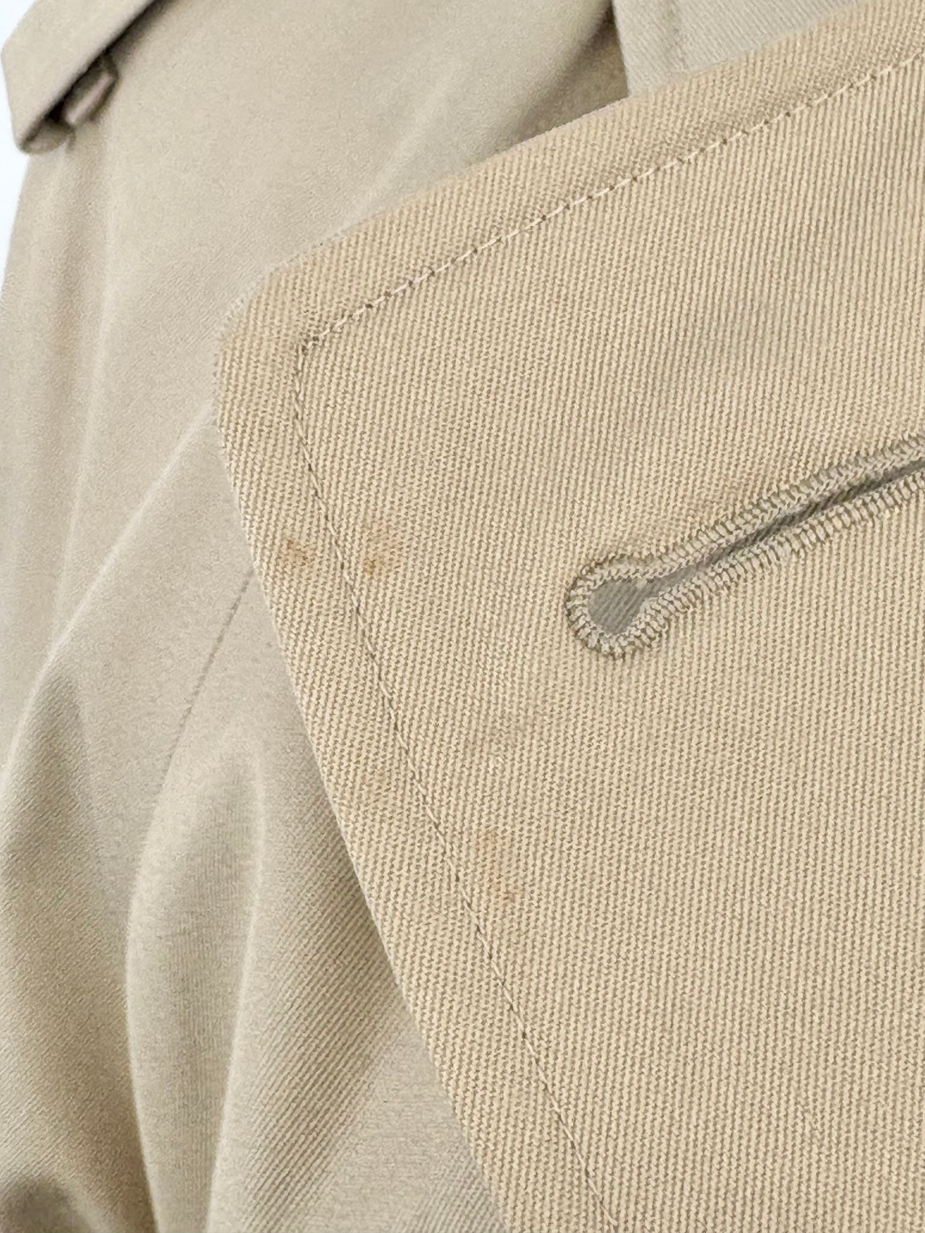 Burberrys Vintage 90s Beige Trench Coat - AU14/16