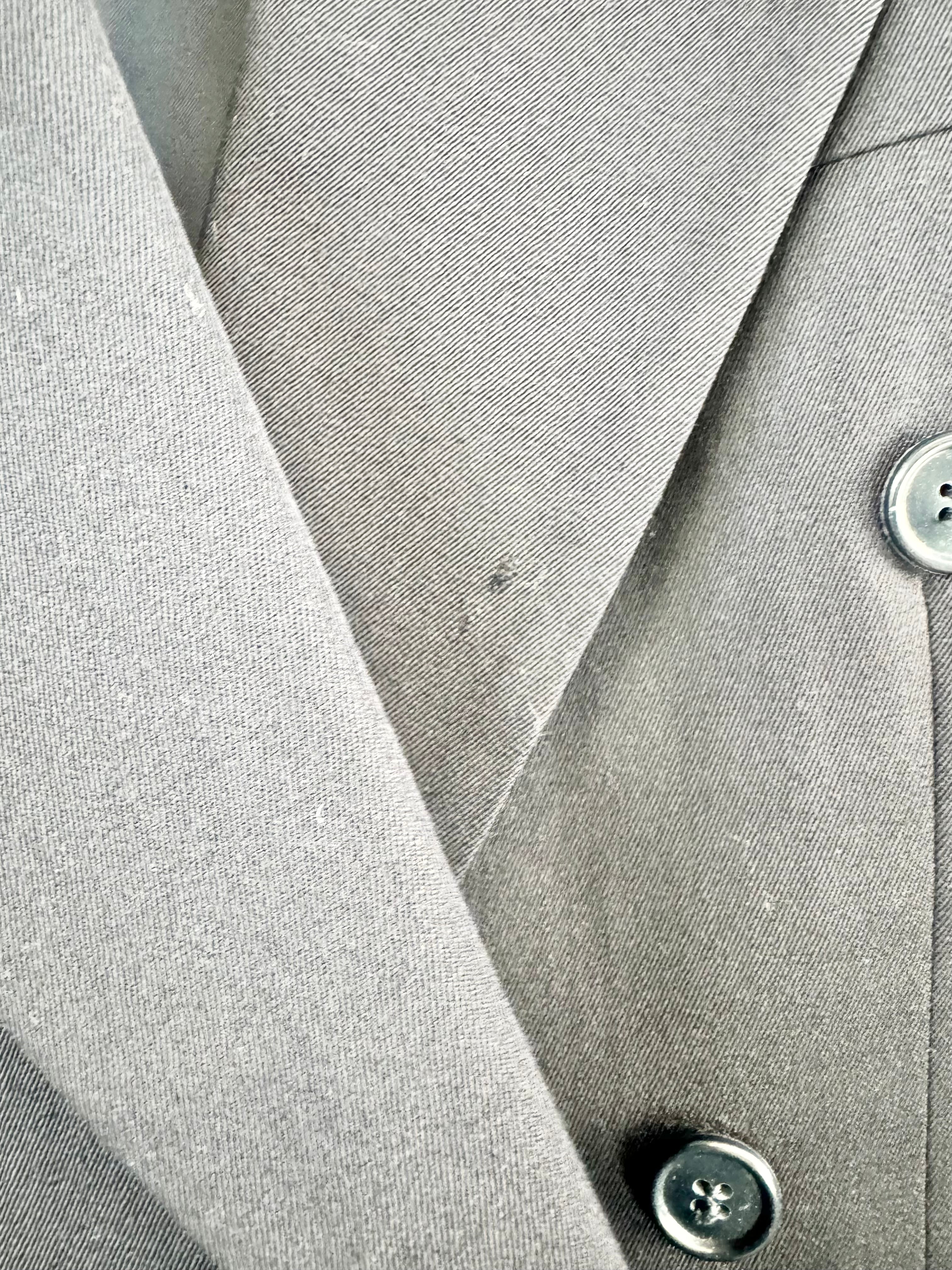 MFW HC Studio Dark Blue Wool Double Breasted 2 Pce Suit - 102/89