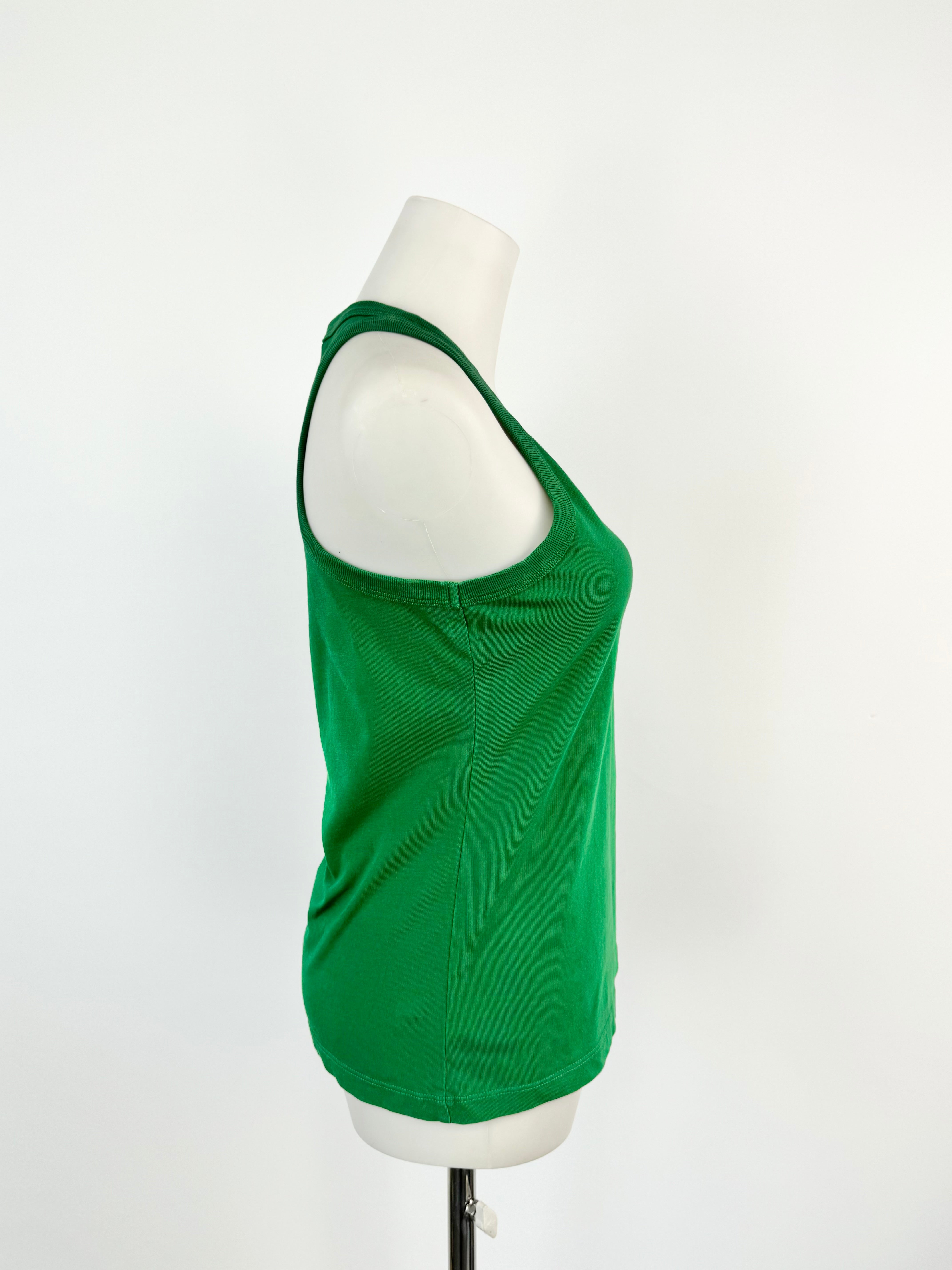 Kowtow Forest Green Organic Cotton Singlet - AU6/8