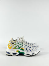 Nike Air Max Plus TN White & Green 'Brazil' Sneakers - EU39