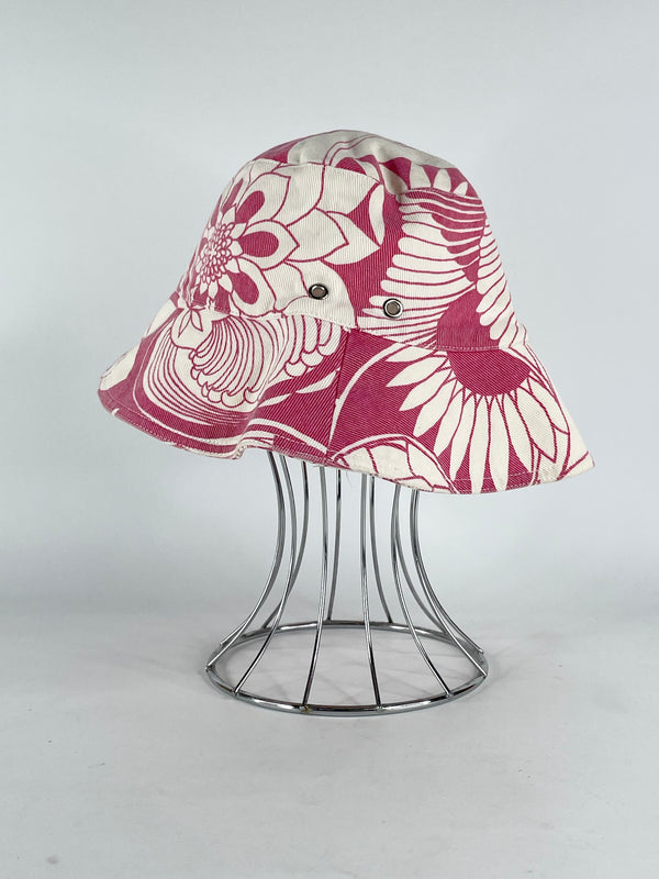 Zimmermann Pink & White Floral Bucket Hat