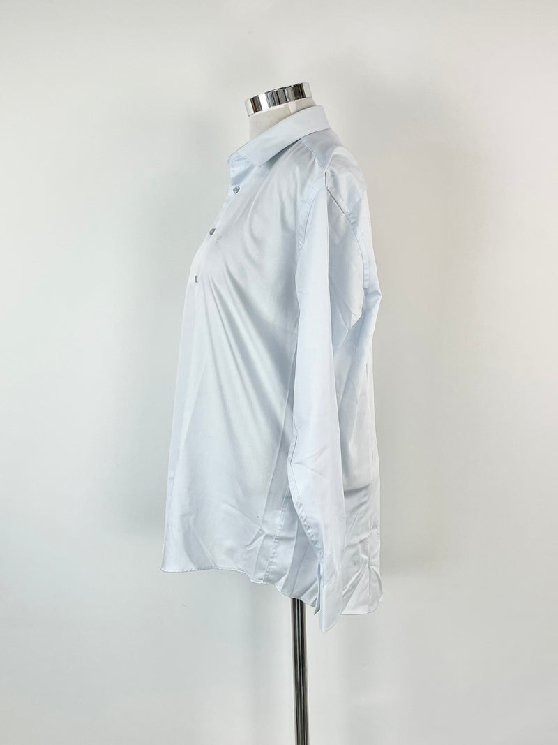Calvin Klein White Slim Fit Business Shirt - XXL