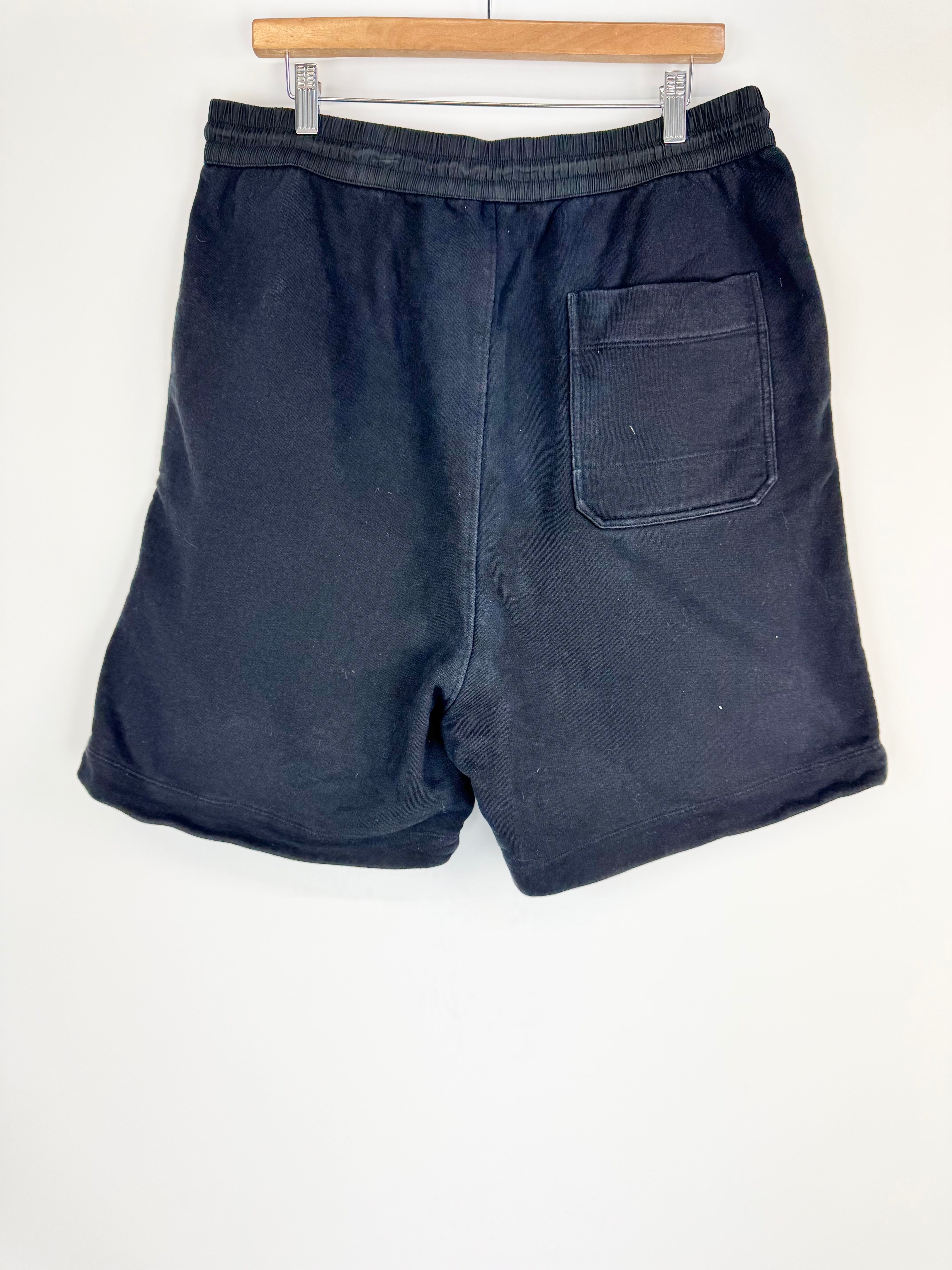 Y-3 Black Drawstring Shorts - AU16
