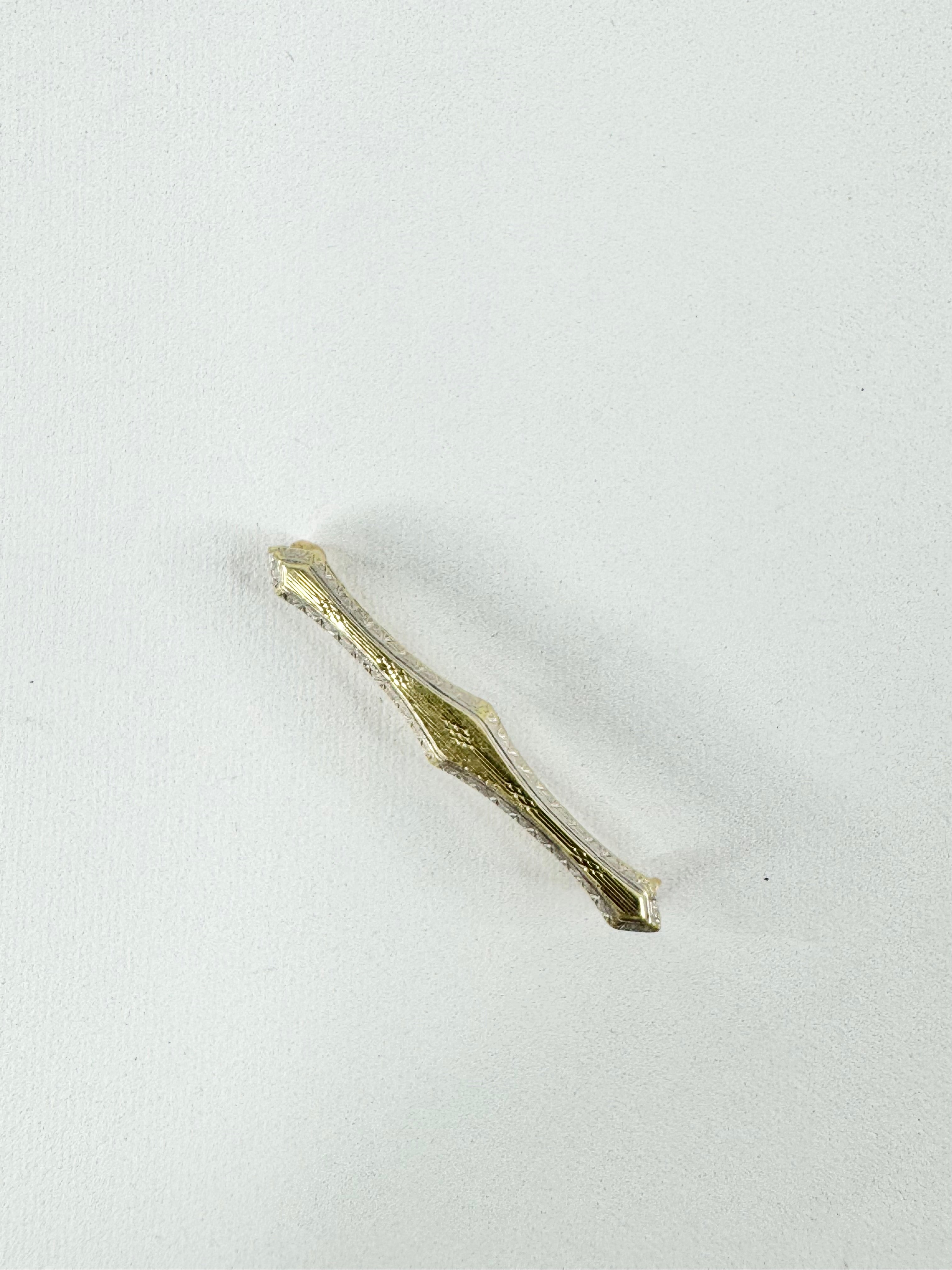 Vintage American 14ct Gold Brooch