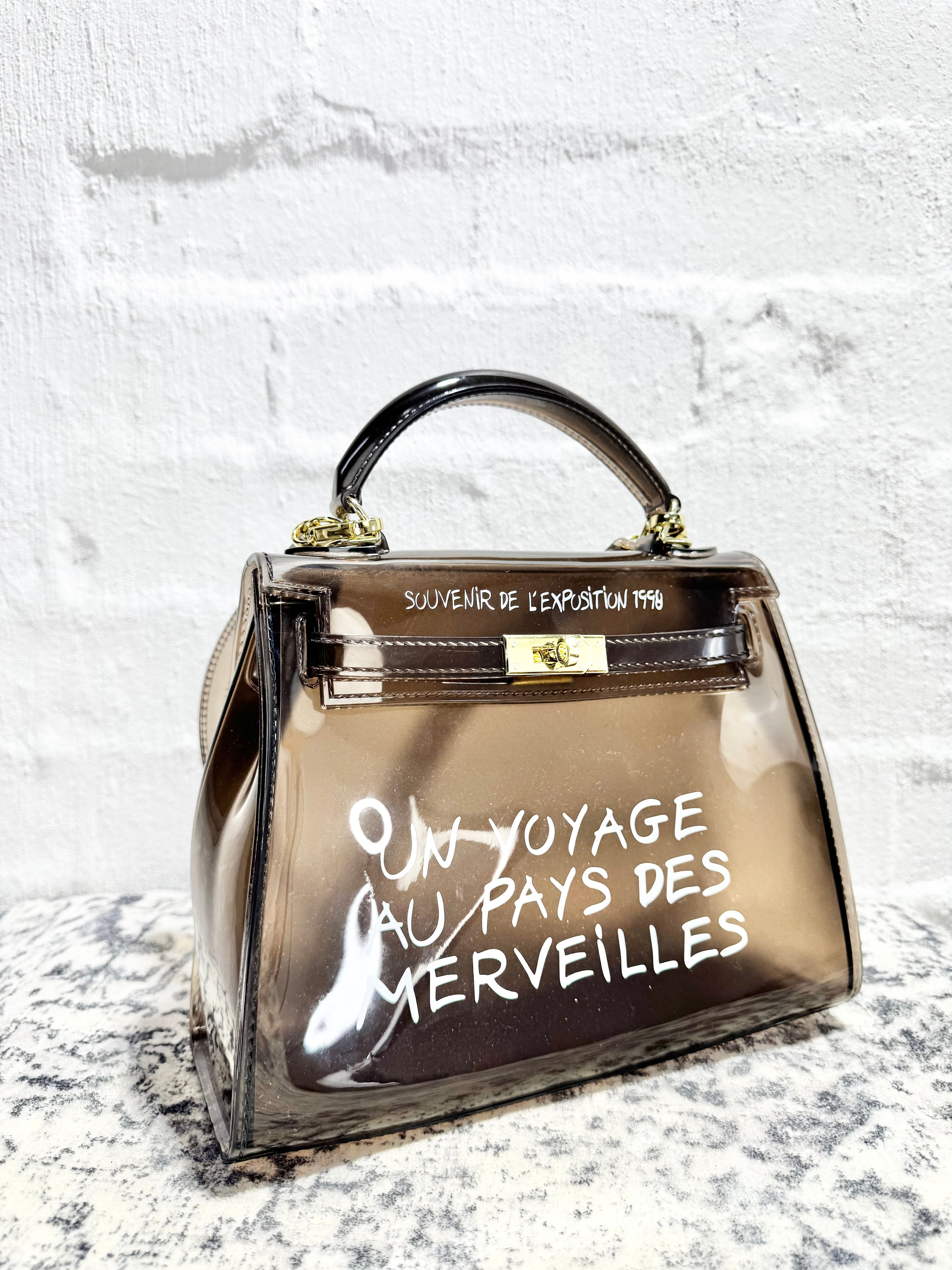 Grey Jelly 'Un Voyage au Pays Des Merveilles' Mini Bag