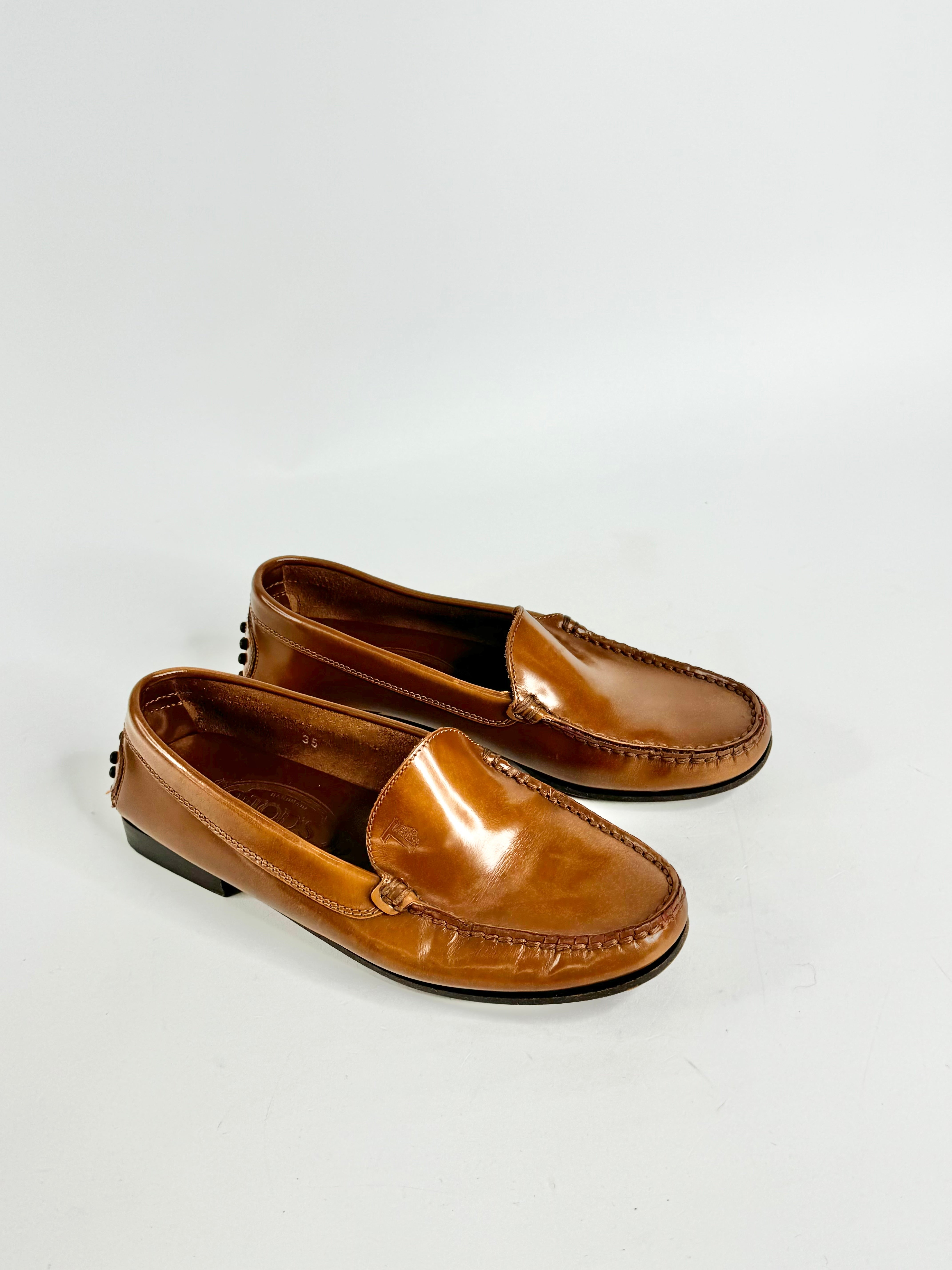 Tod's Toffee Loafers - EU35