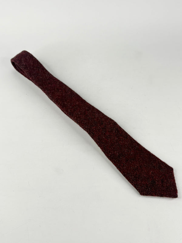 Vintage Givenchy Gentleman Paris Pure Wool Tie