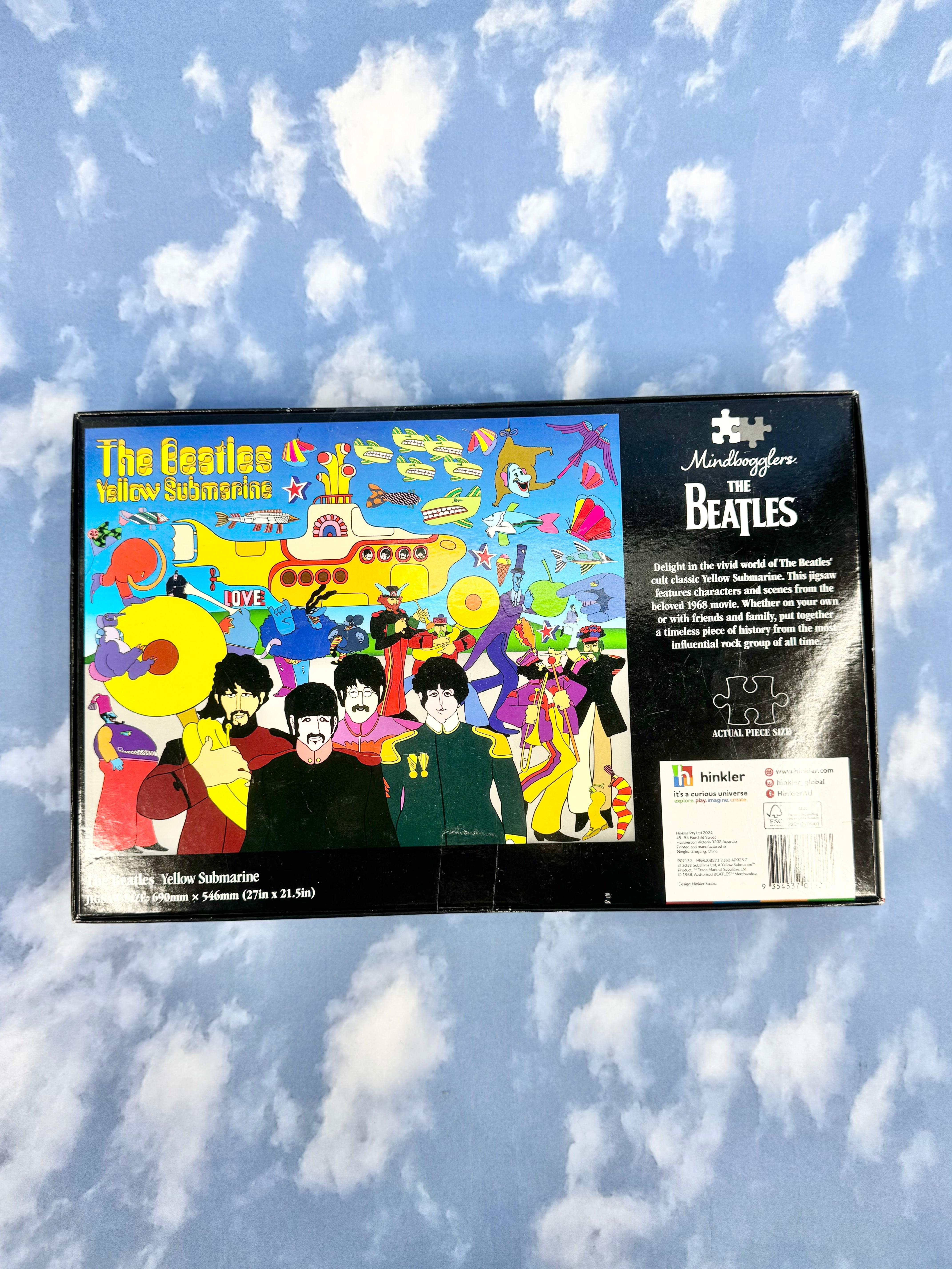 The Beatles Yellow Submarine 1000 Jigsaw Puzzle