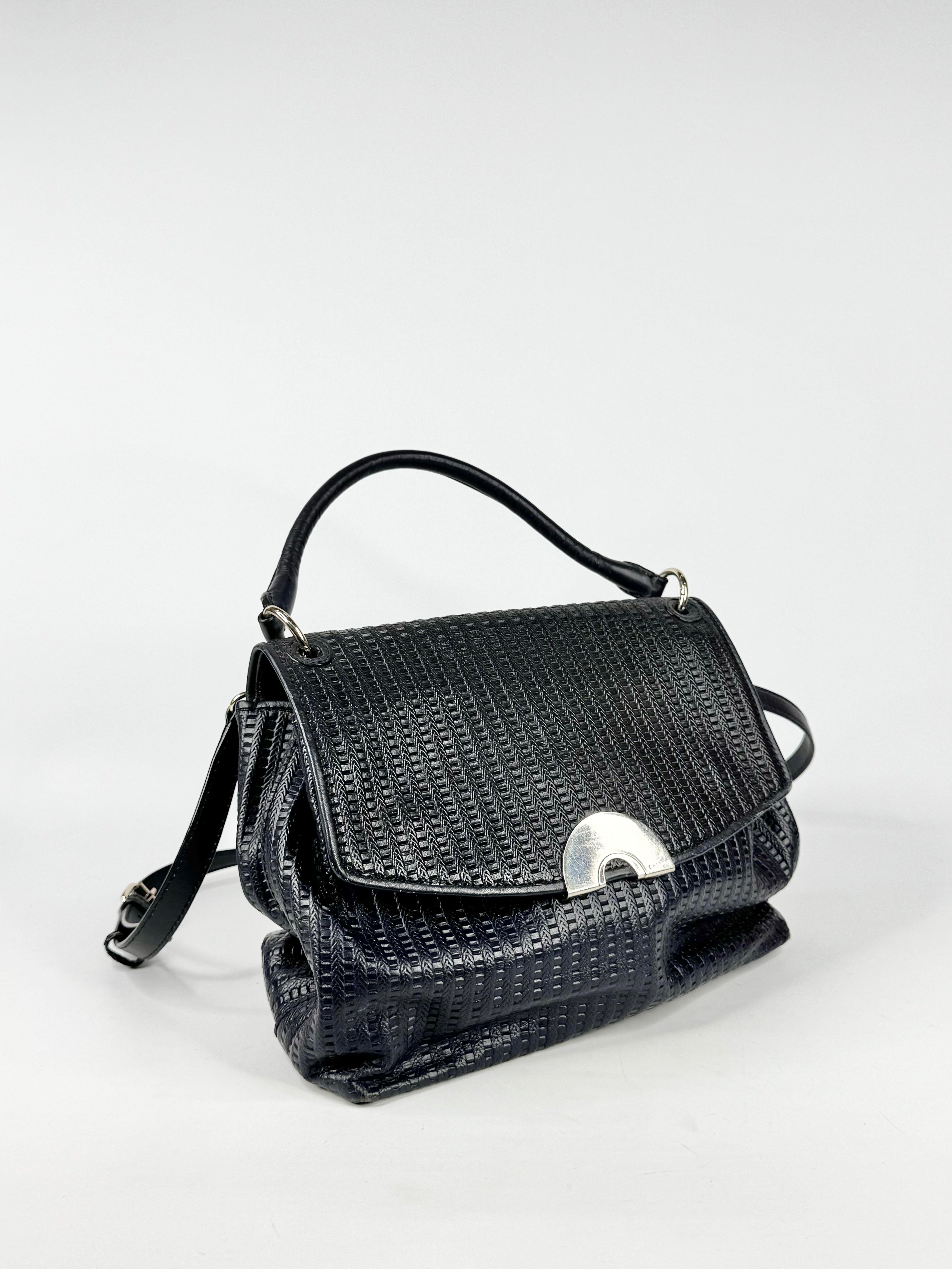 Oroton Midnight Navy Handbag