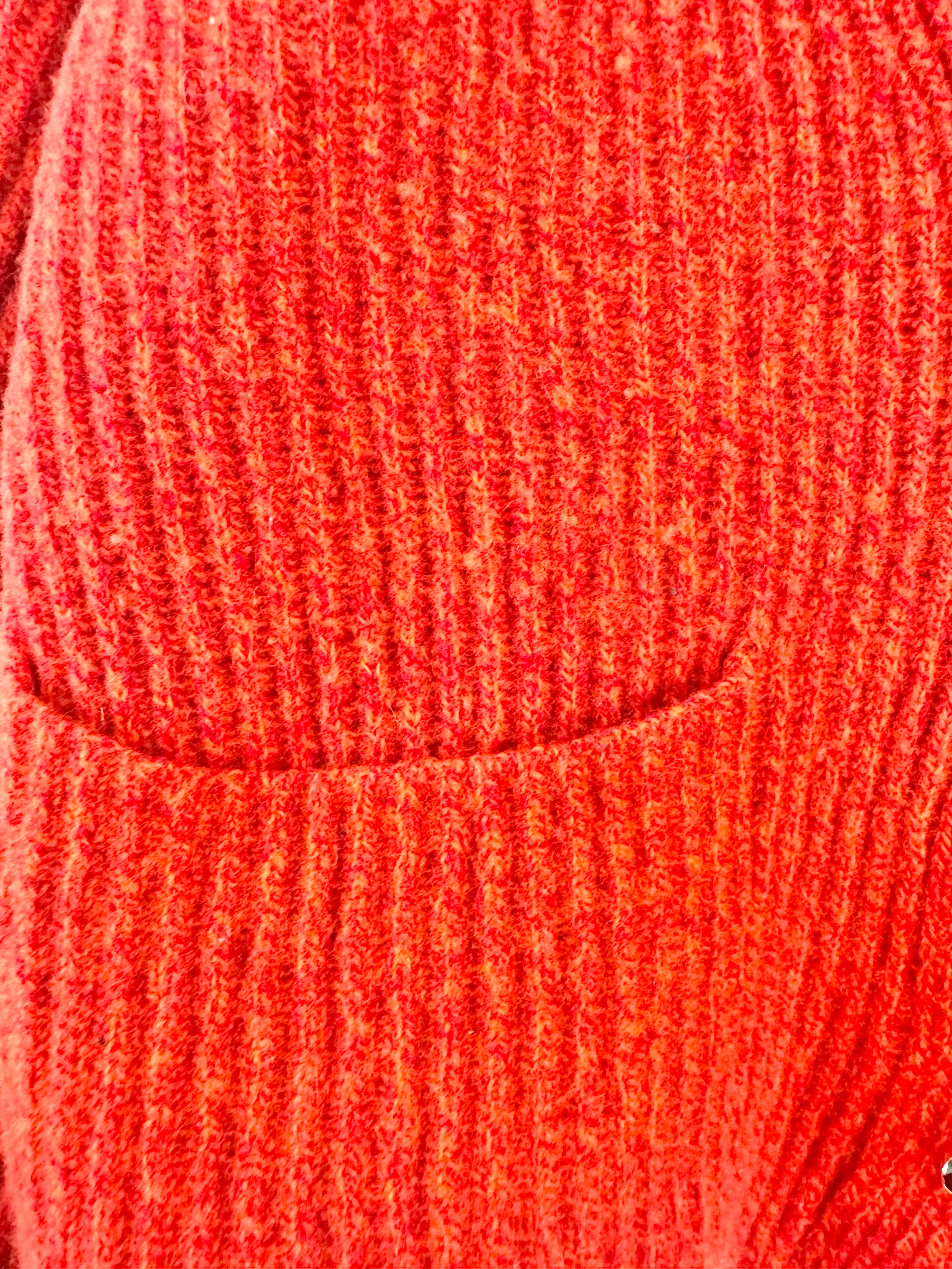 Dagmar Recycled Wool Persimmon Cardigan - AU6