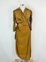 Double 5 Four Bronze Crop Top & Skirt Set - AU12/14