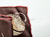 Vintage Pierre Cardin Dark Chocolate Silk Scarf
