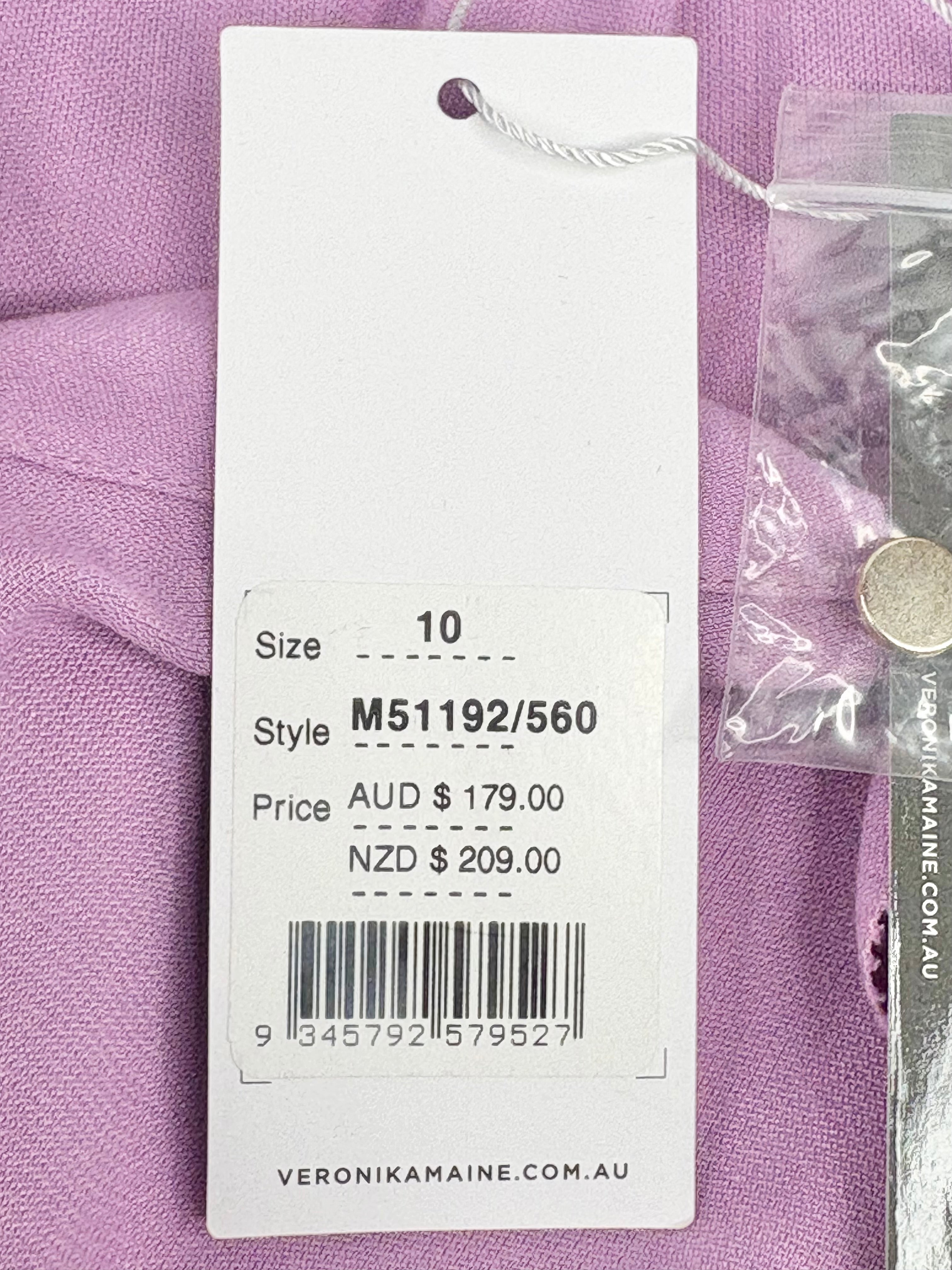 Veronika Maine Violet Sleeveless Tunic - AU10