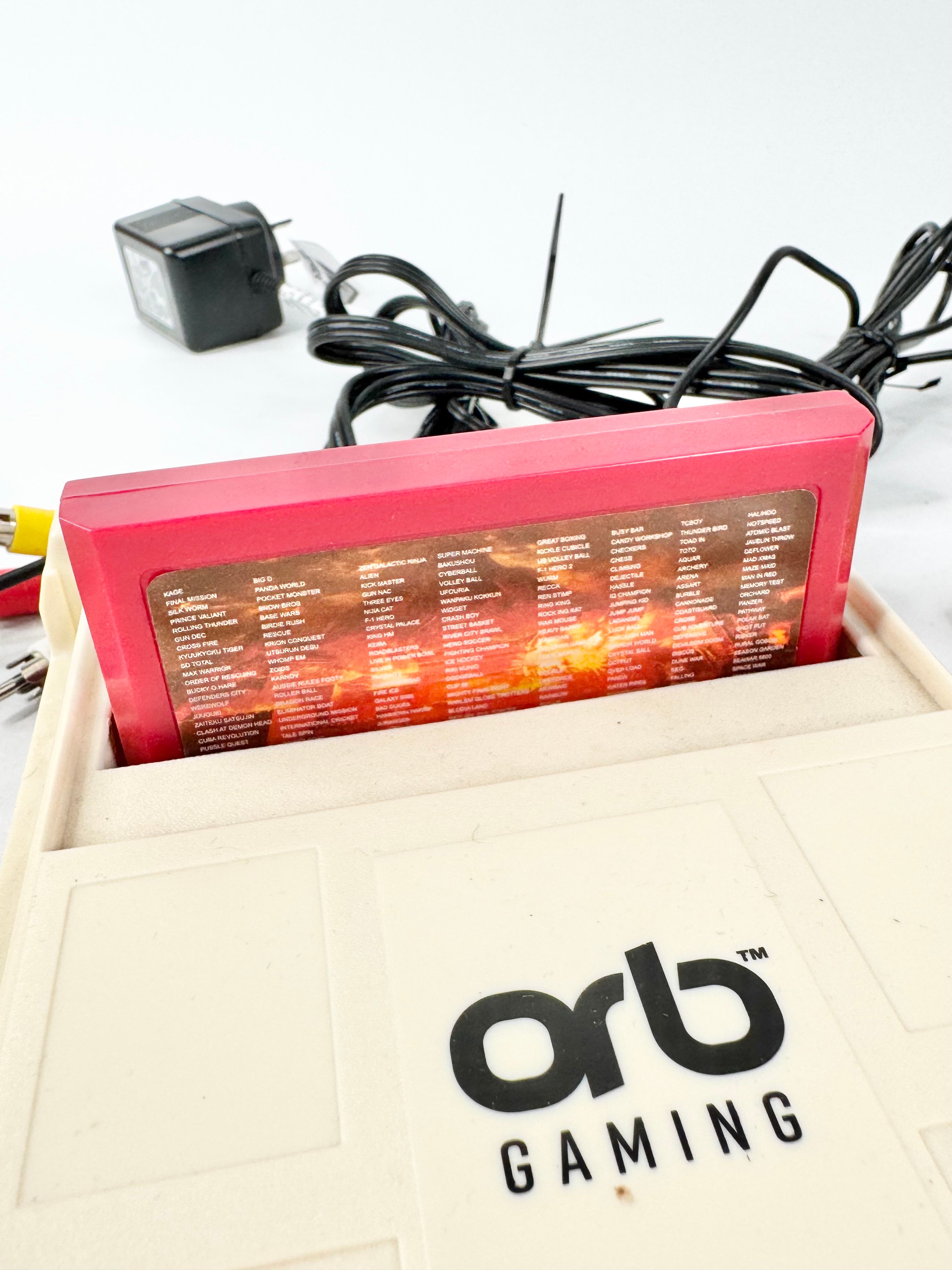 Vintage 80s Orb Gaming System Set