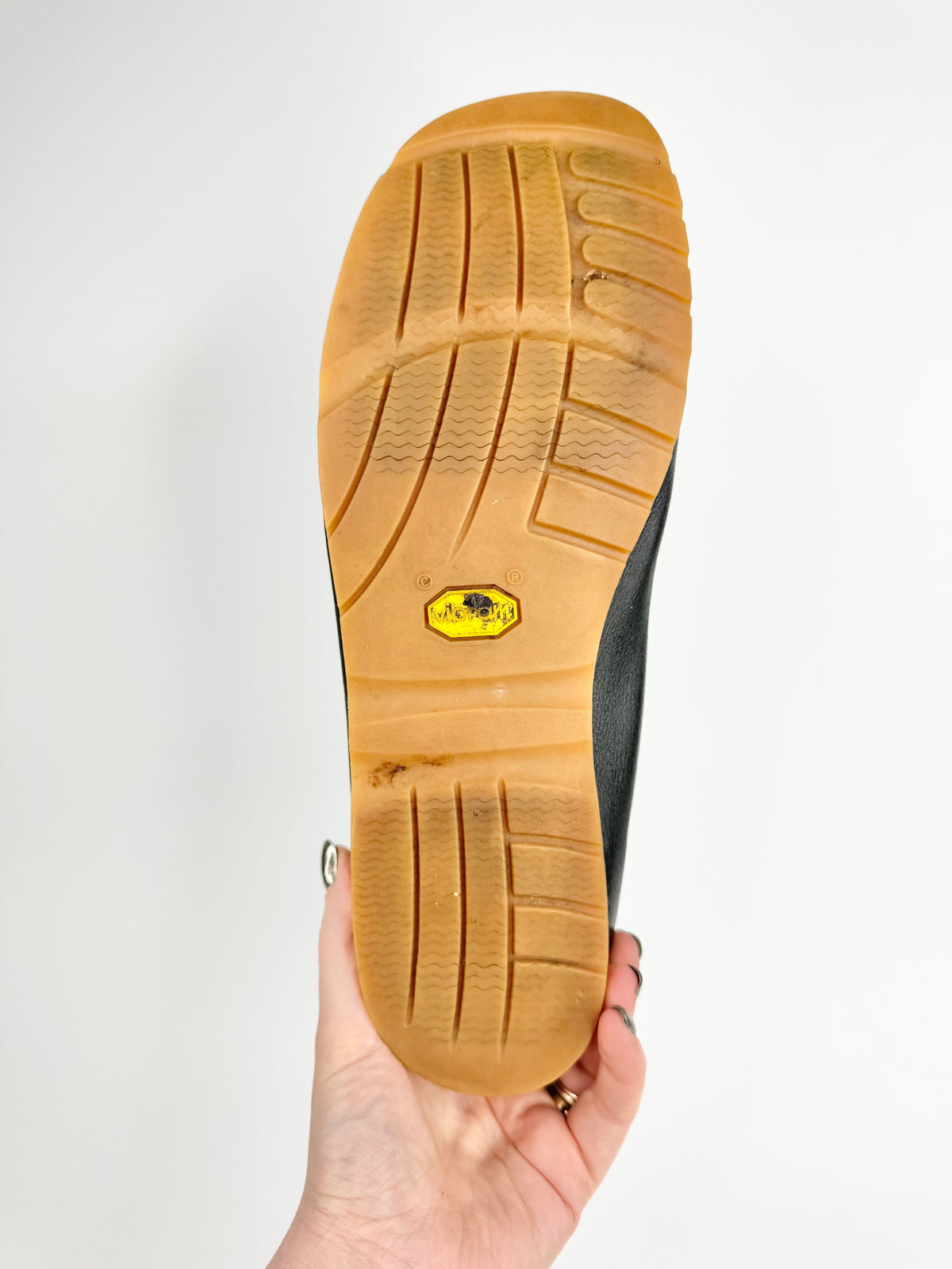 Vegan Leather Black Mary Janes - EU43