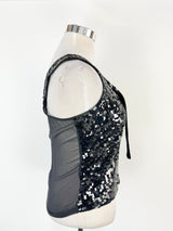 Boss by Hugo Boss Black Sequin Singlet - AU12