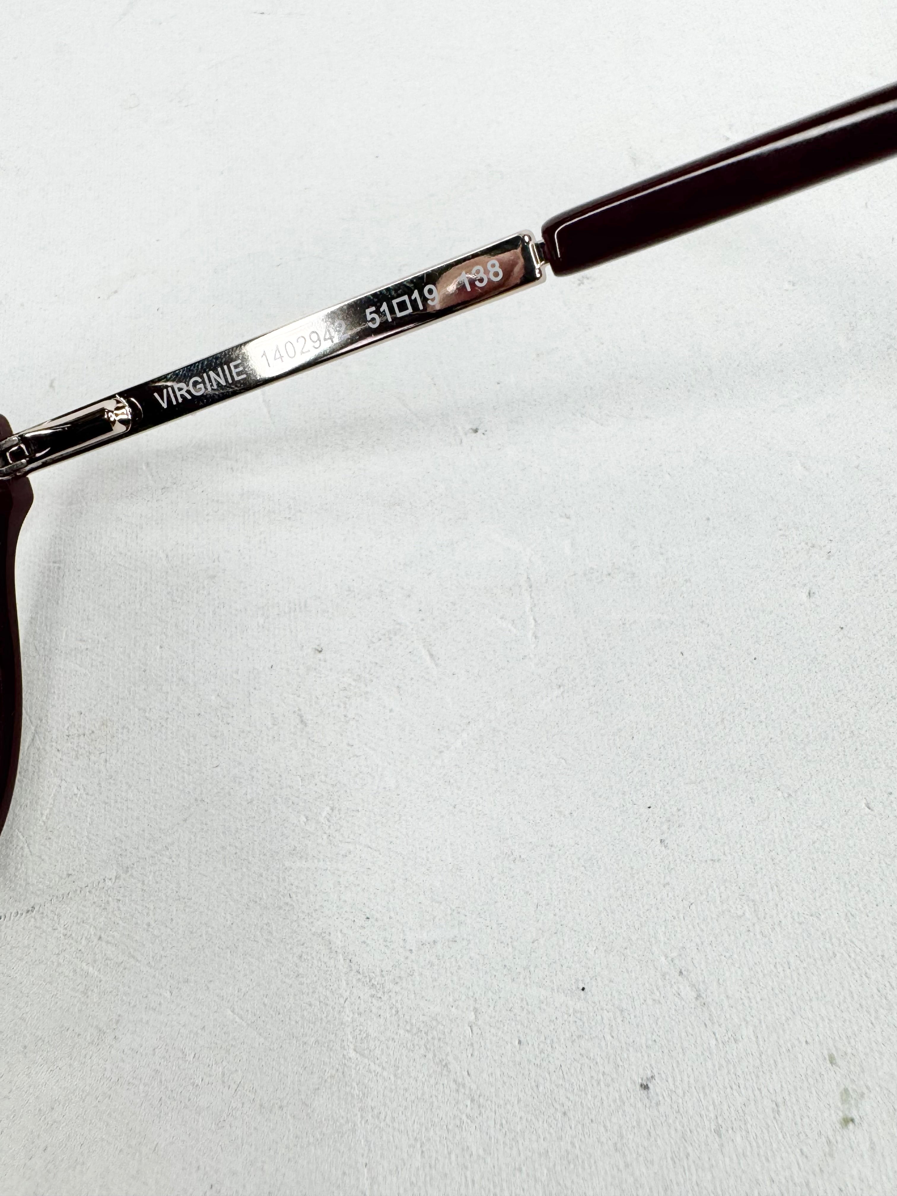 Oroton Wine Red Cat Eye Sunglasses